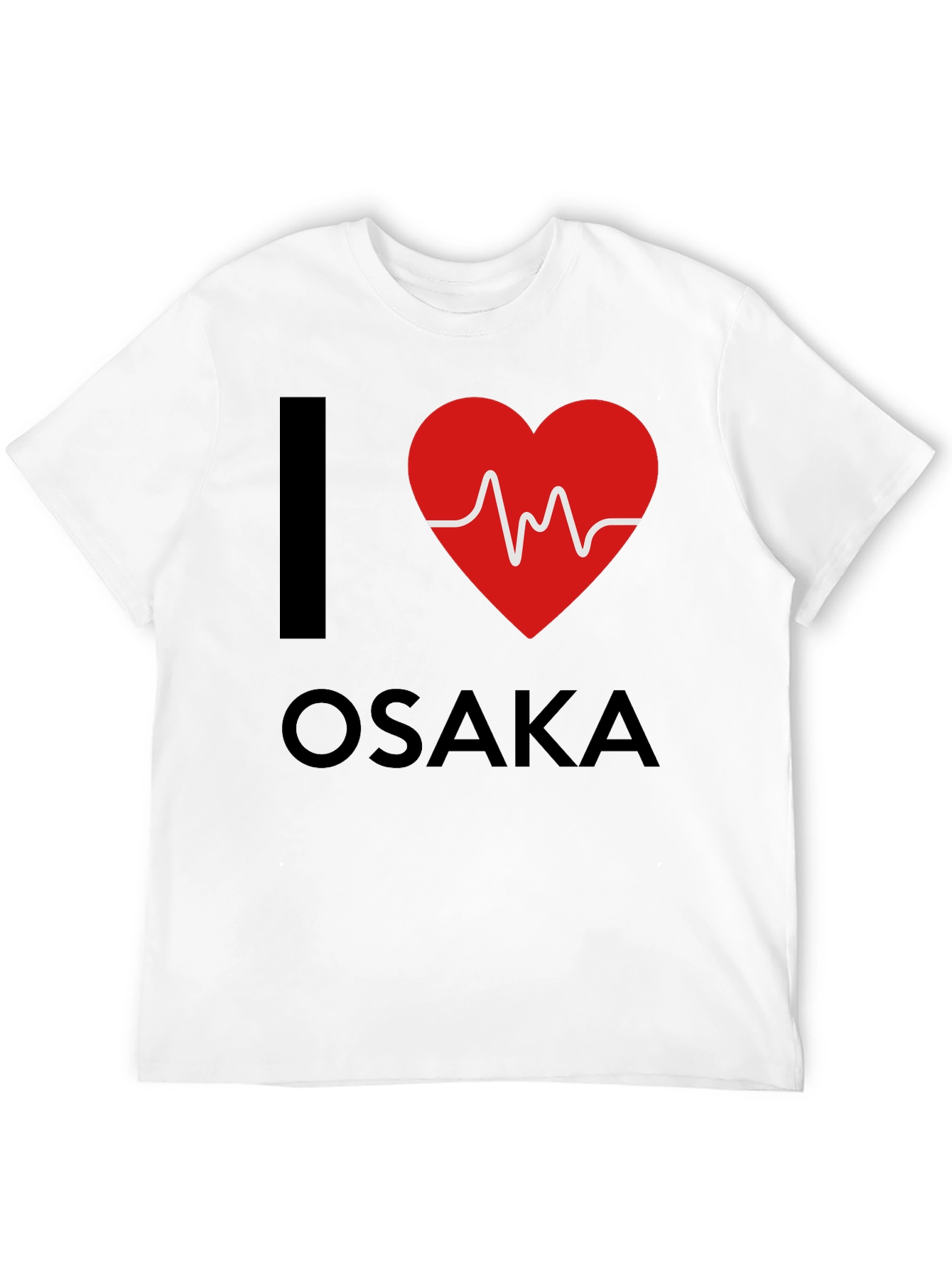 I Heart Osaka T-Shirt - City Love Graphic Tee