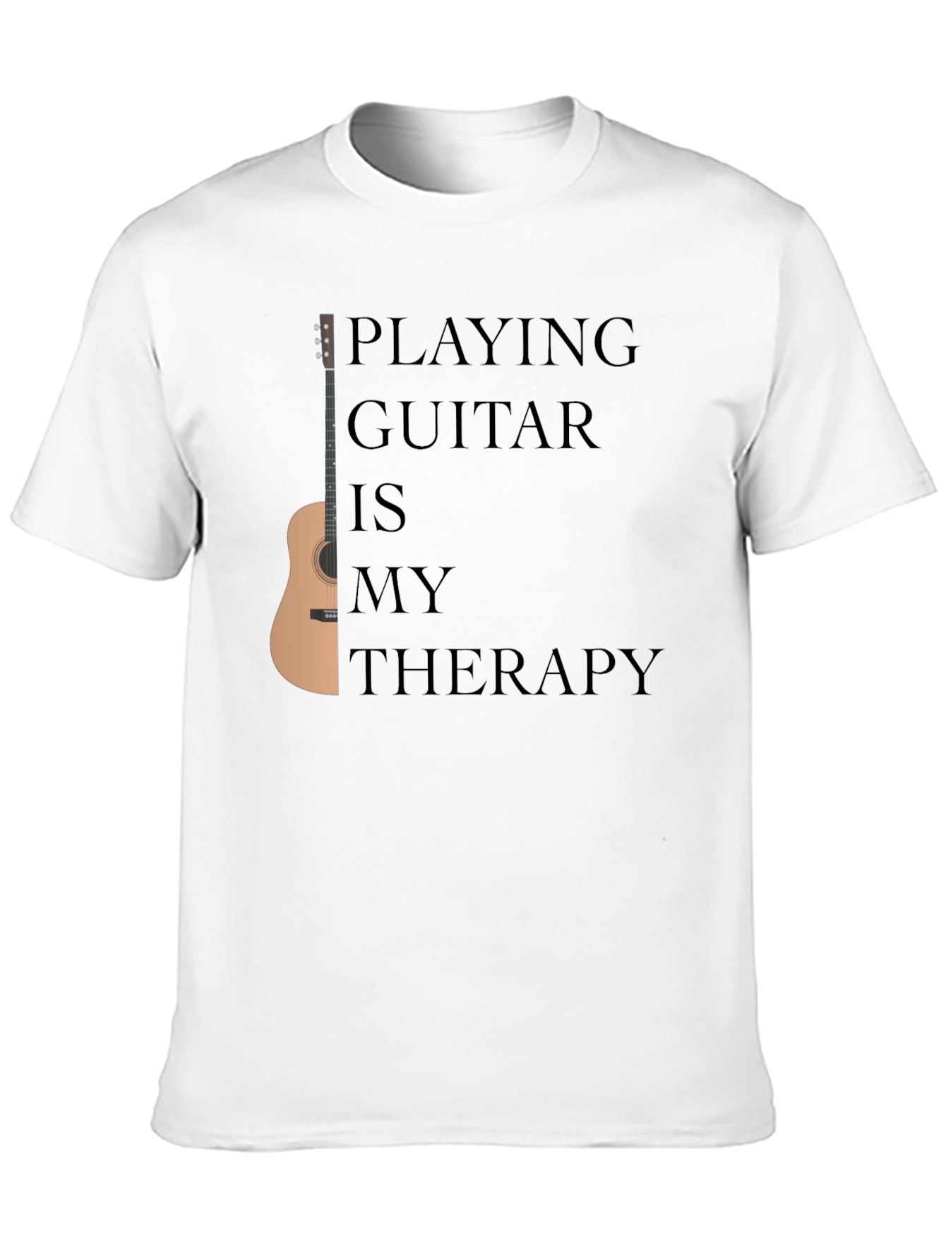 Guitar Therapy Black T-Shirt