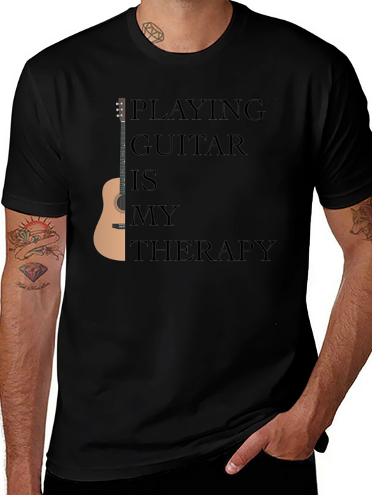 Guitar Therapy Black T-Shirt