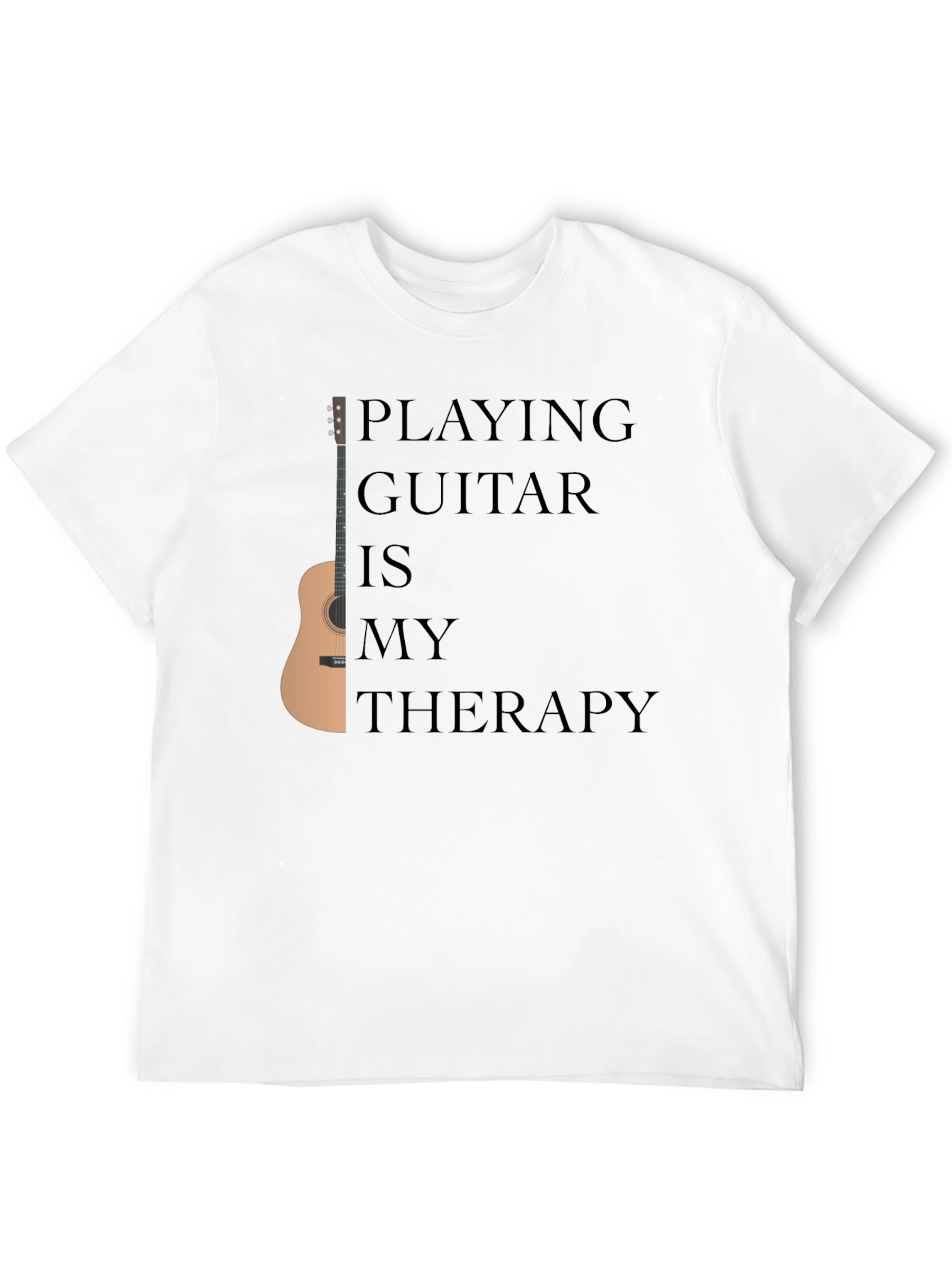 Guitar Therapy Black T-Shirt