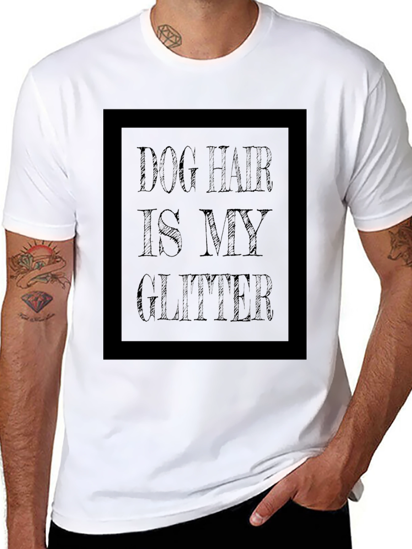 Dog Hair is My Glitter T-Shirt