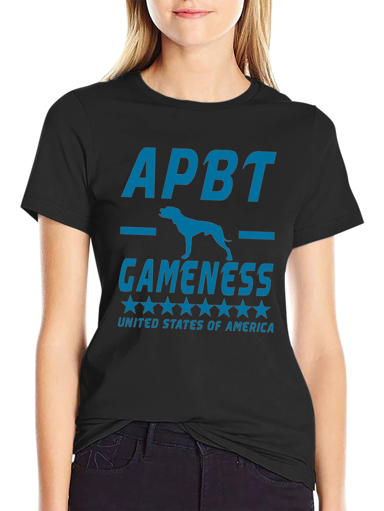 APBT Gameness T-Shirt - United States Pride