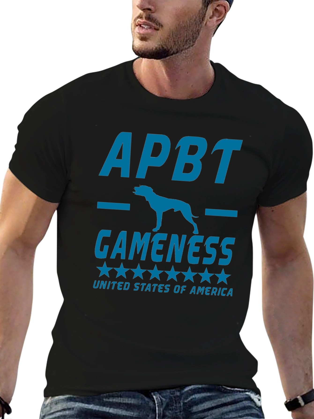APBT Gameness T-Shirt - United States Pride