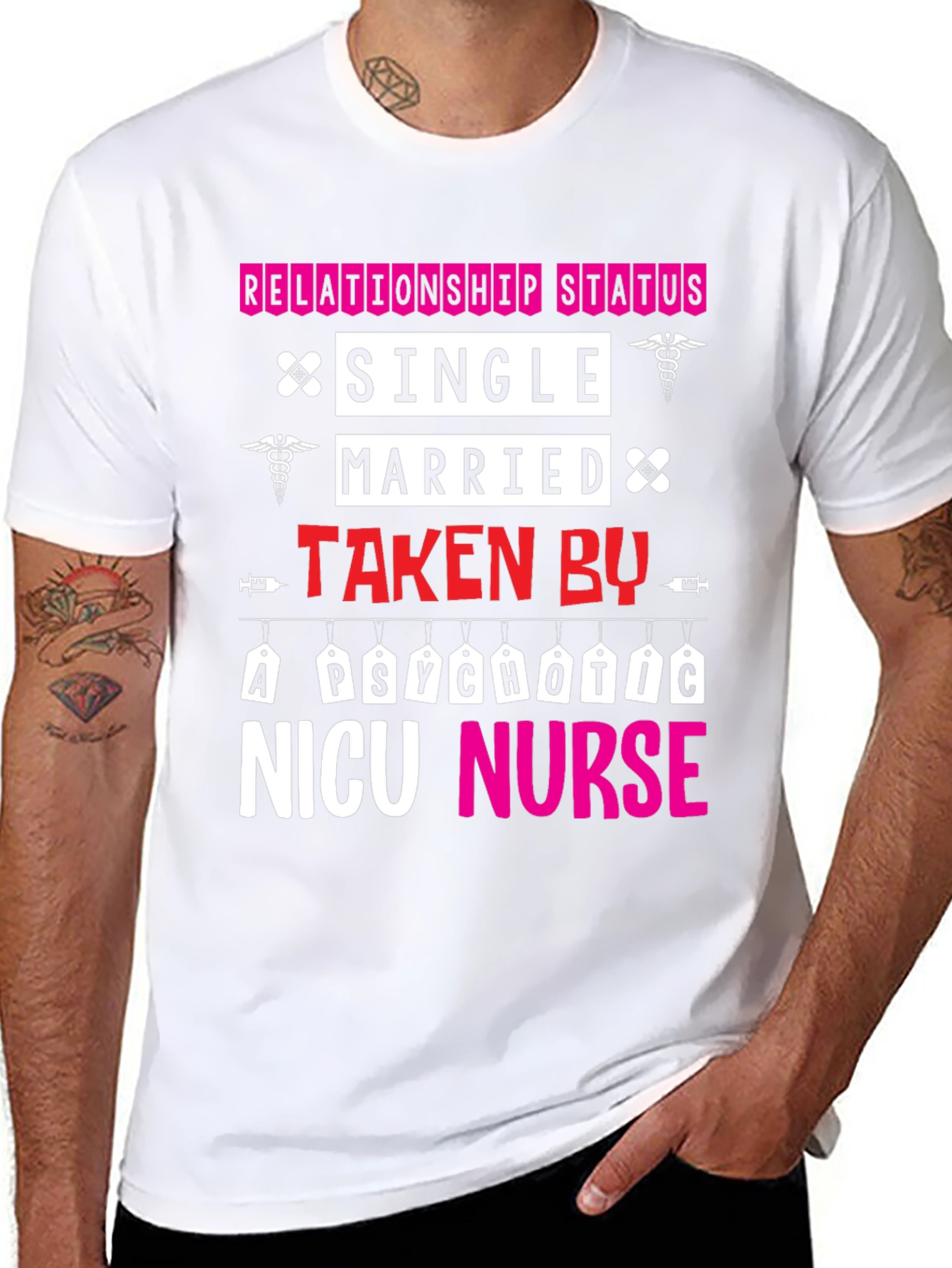 Relationship Status Taken By NICU Nurse T-Shirt