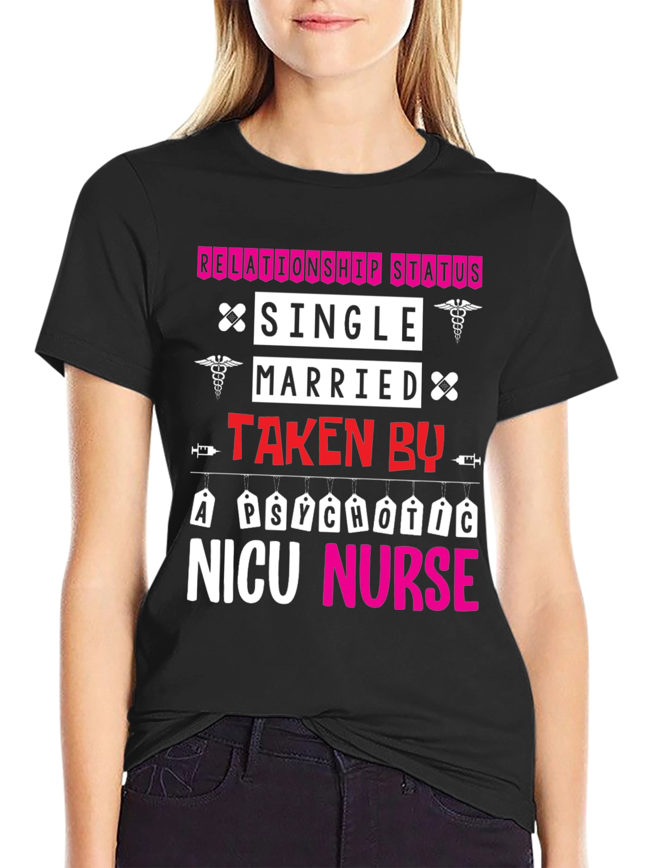 Relationship Status Taken By NICU Nurse T-Shirt