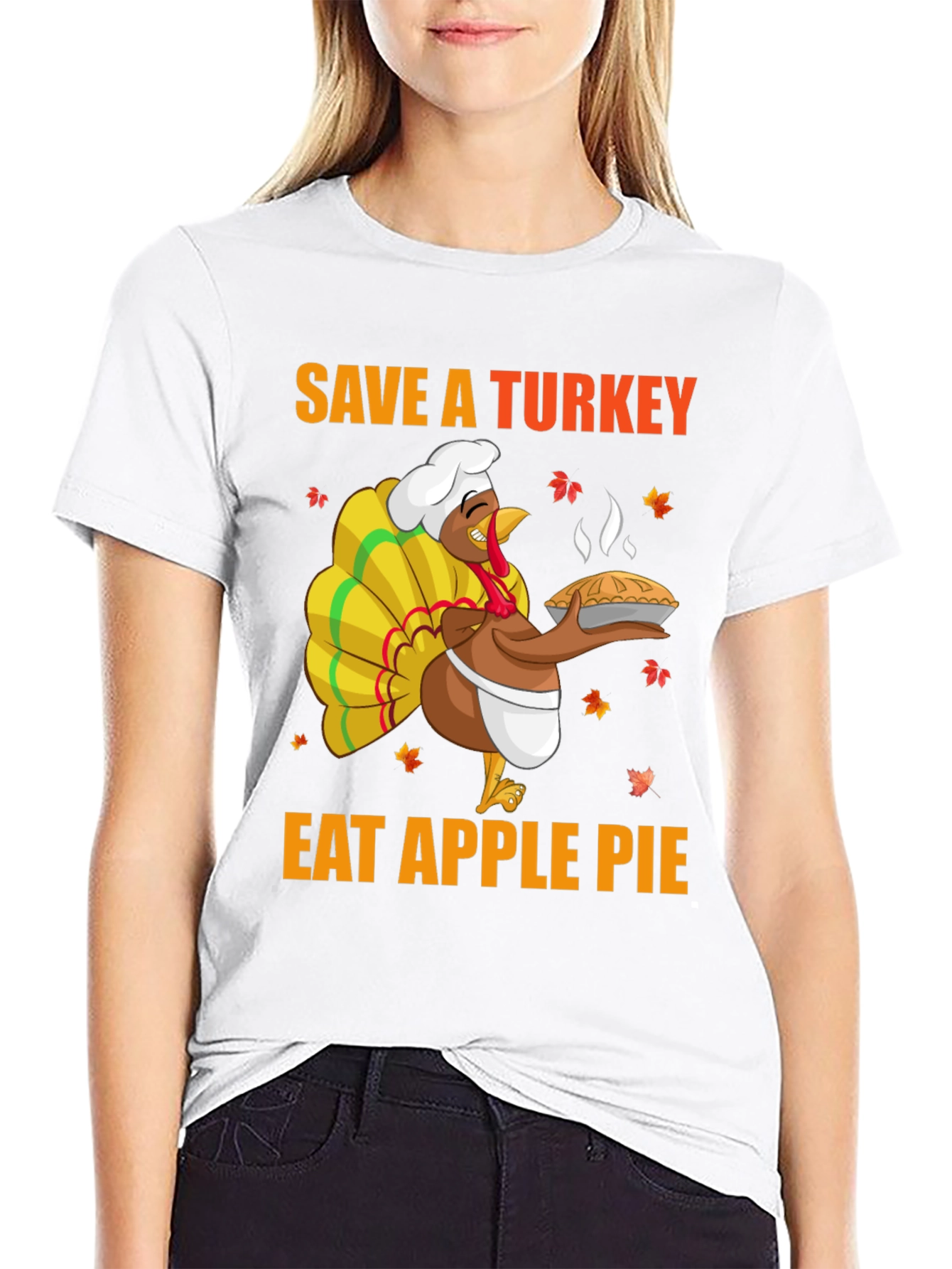 Save a Turkey Eat Apple Pie T-Shirt