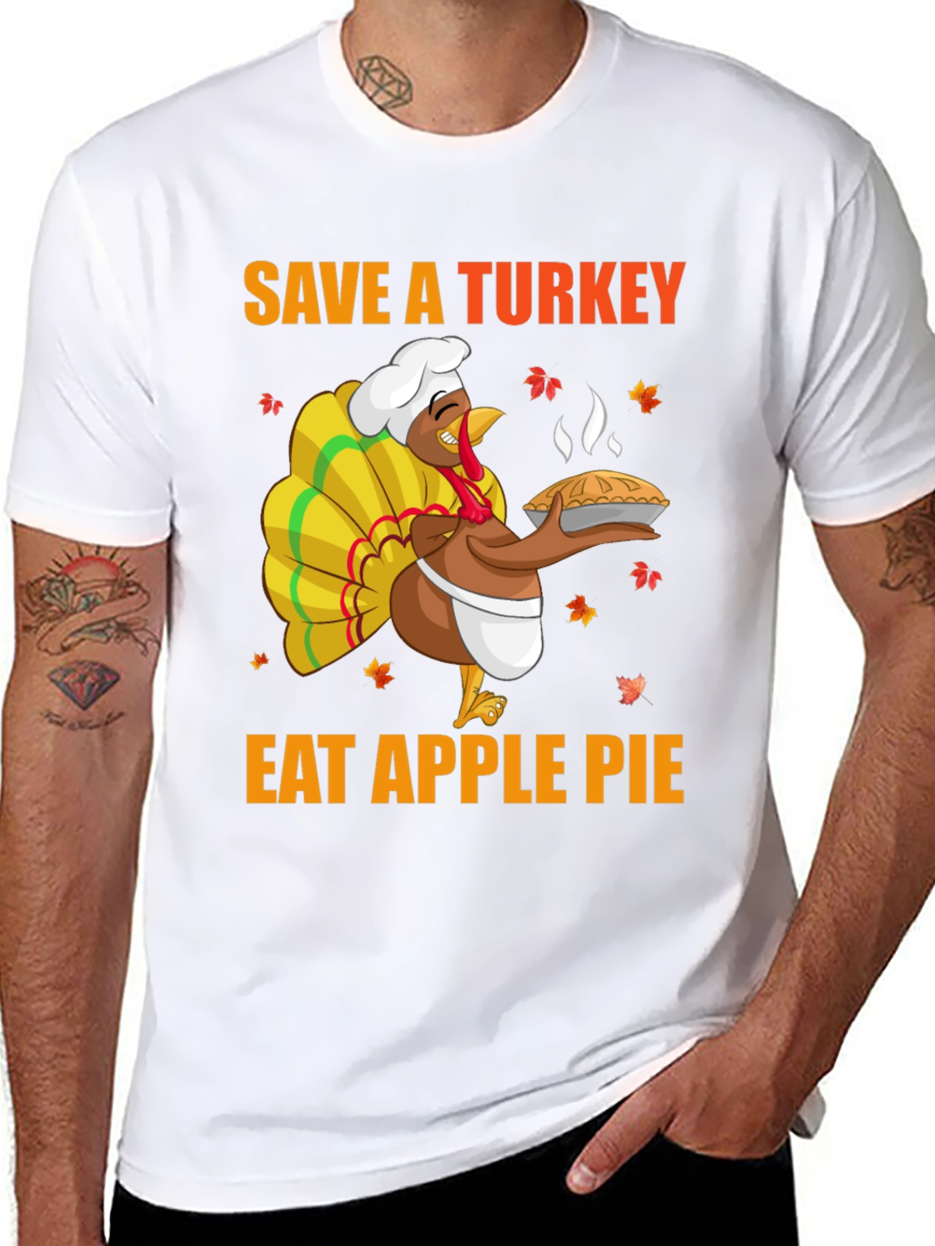 Save a Turkey Eat Apple Pie T-Shirt