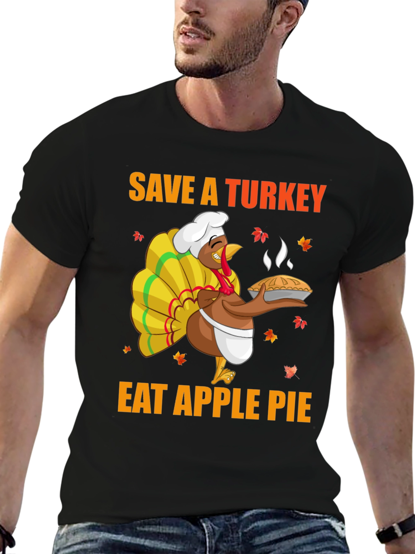 Save a Turkey Eat Apple Pie T-Shirt