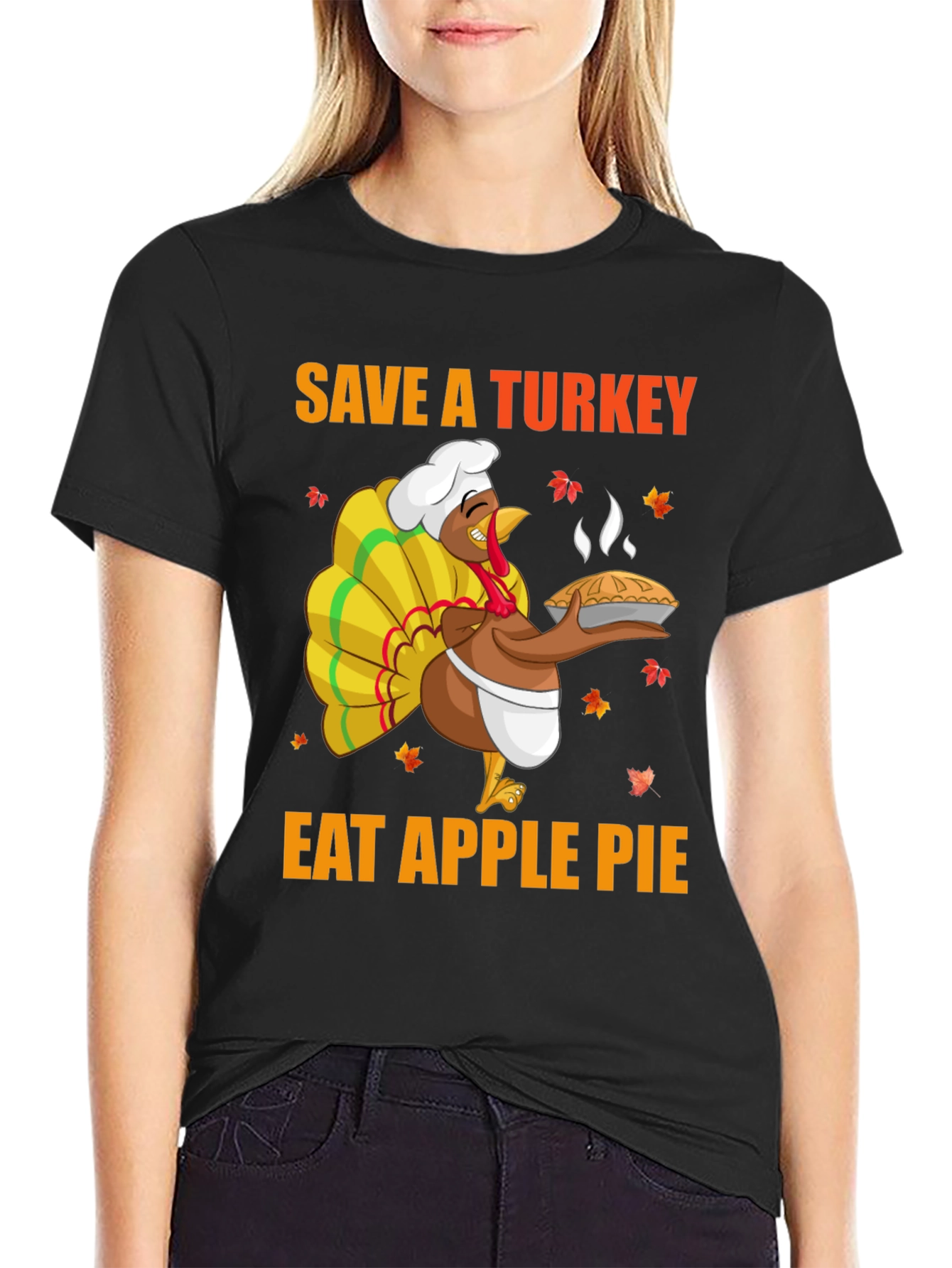 Save a Turkey Eat Apple Pie T-Shirt