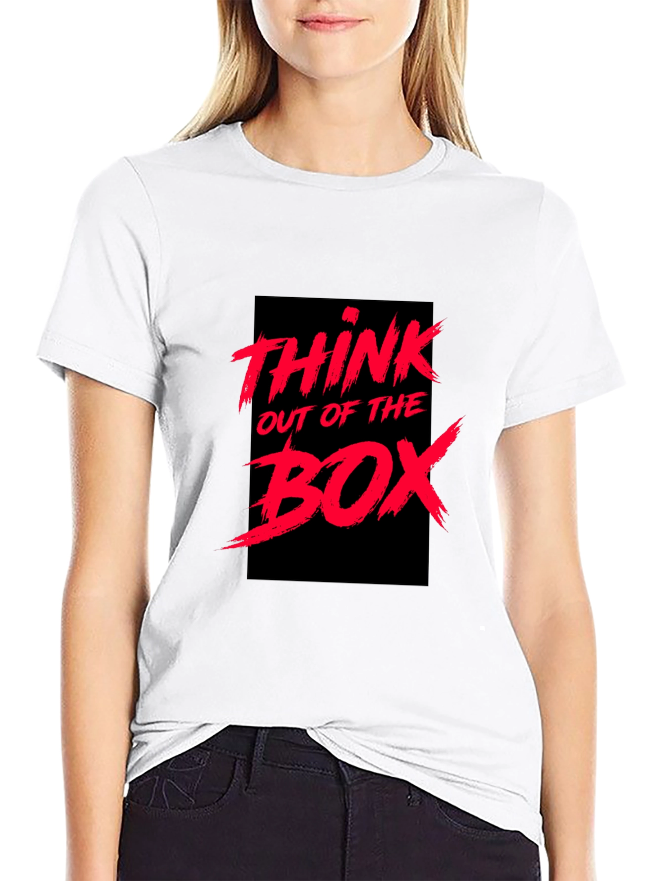 Think Out of The Box Graphic T-Shirt
