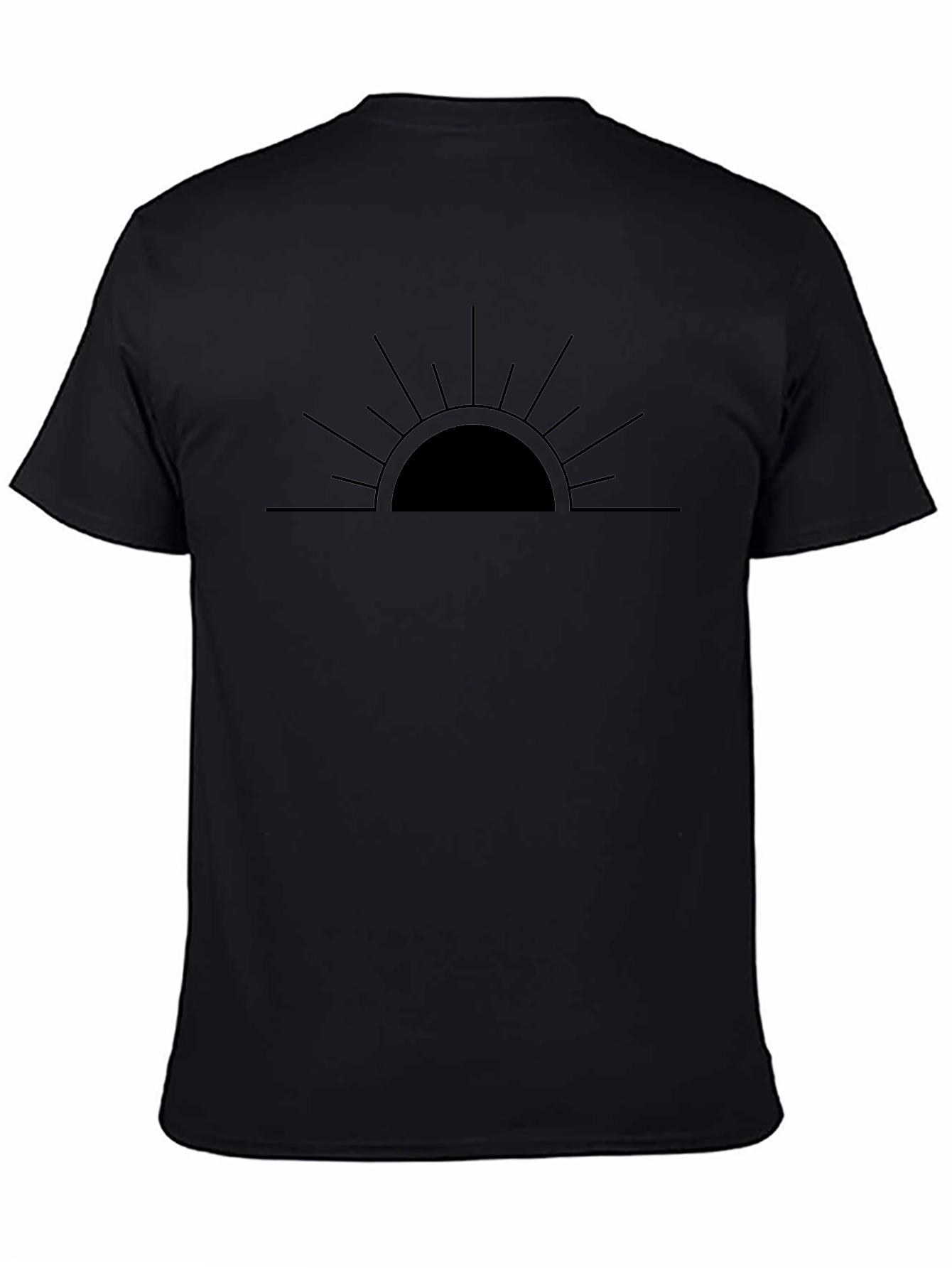 Sunrise Graphic Tee - Minimalist Design