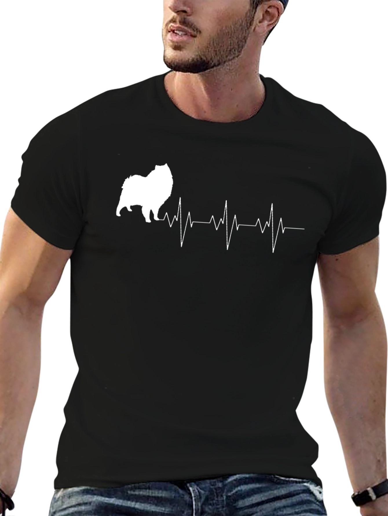 Dog Lover Heartbeat T-Shirt