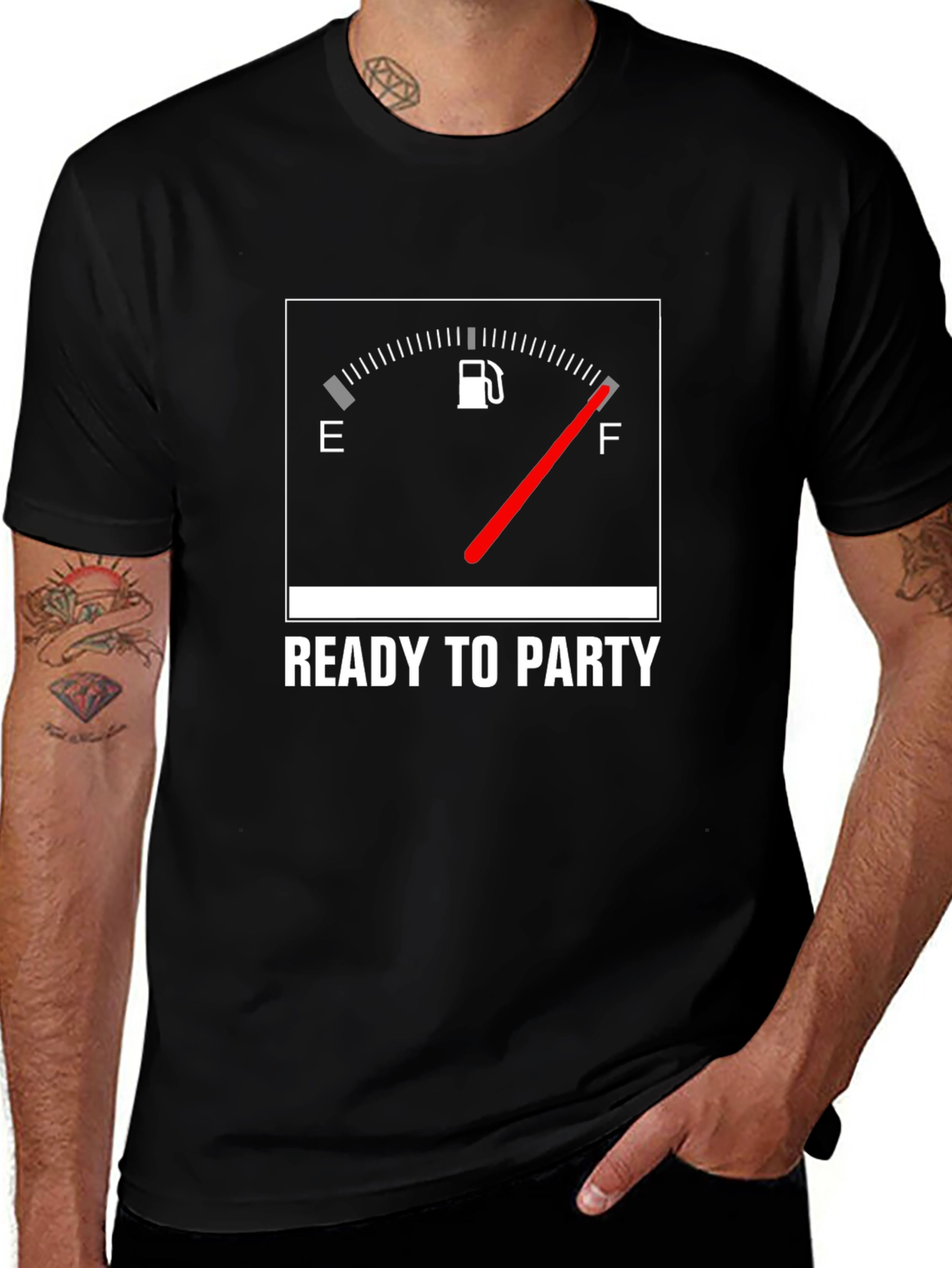 Ready to Party Full Tank Graphic Tee