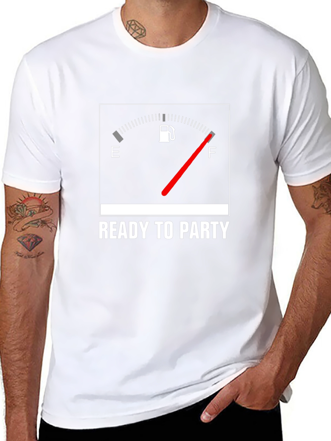 Ready to Party Full Tank Graphic Tee