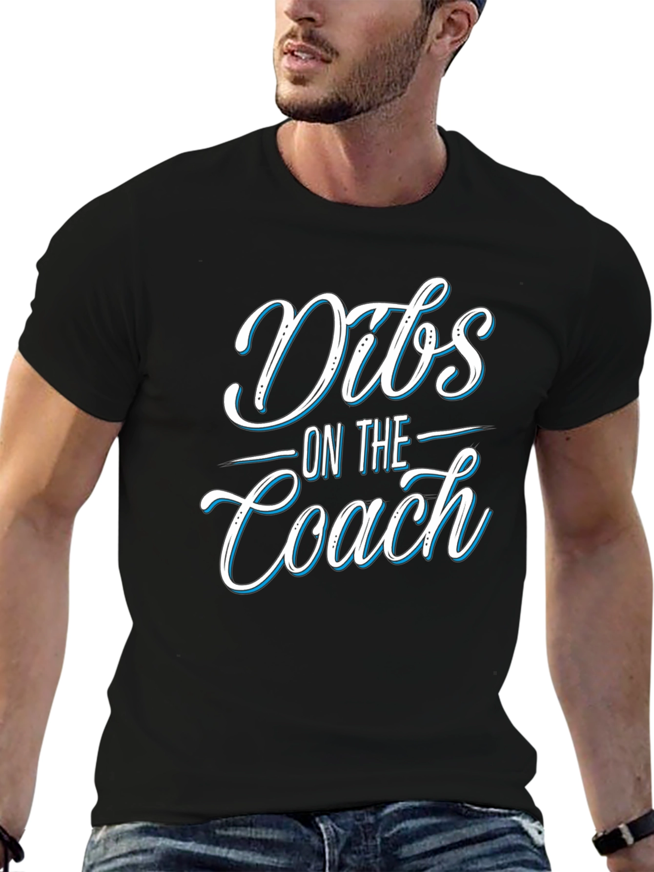 Dibs On The Coach T-Shirt - Novelty Apparel