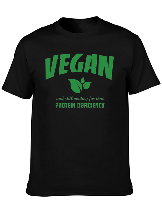 Vegan Protein Deficiency T-Shirt Funny Vegan Gift