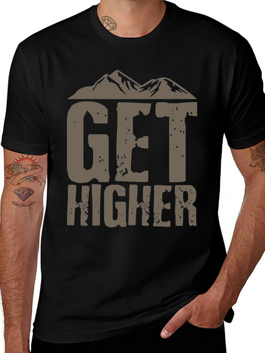 Get Higher Mountain T-Shirt - Adventure Tee