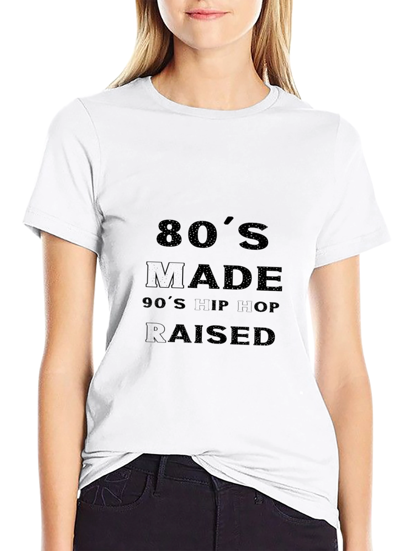 80s Made 90s Hip Hop Raised Tee