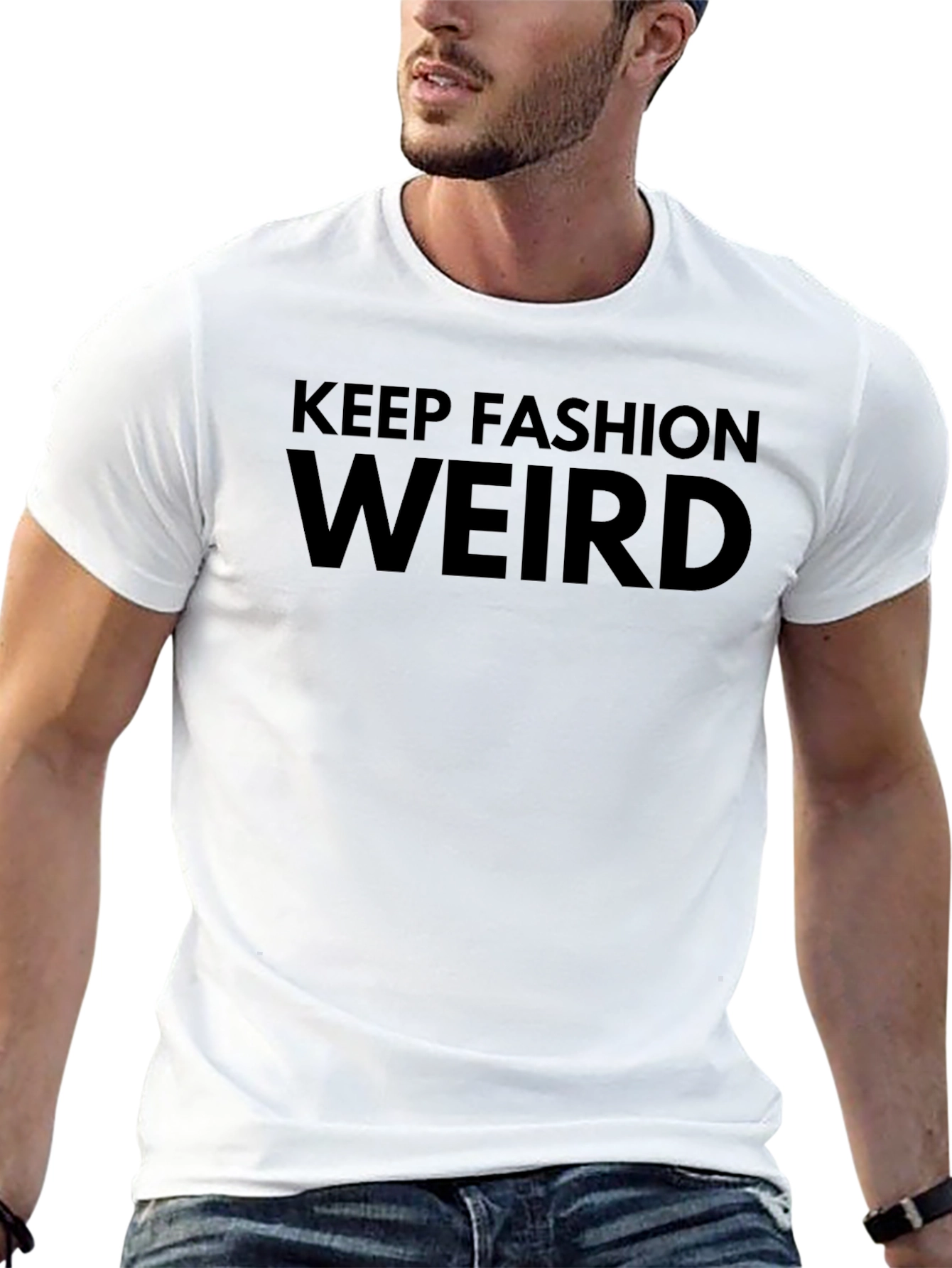 Keep Fashion Weird Black T-Shirt