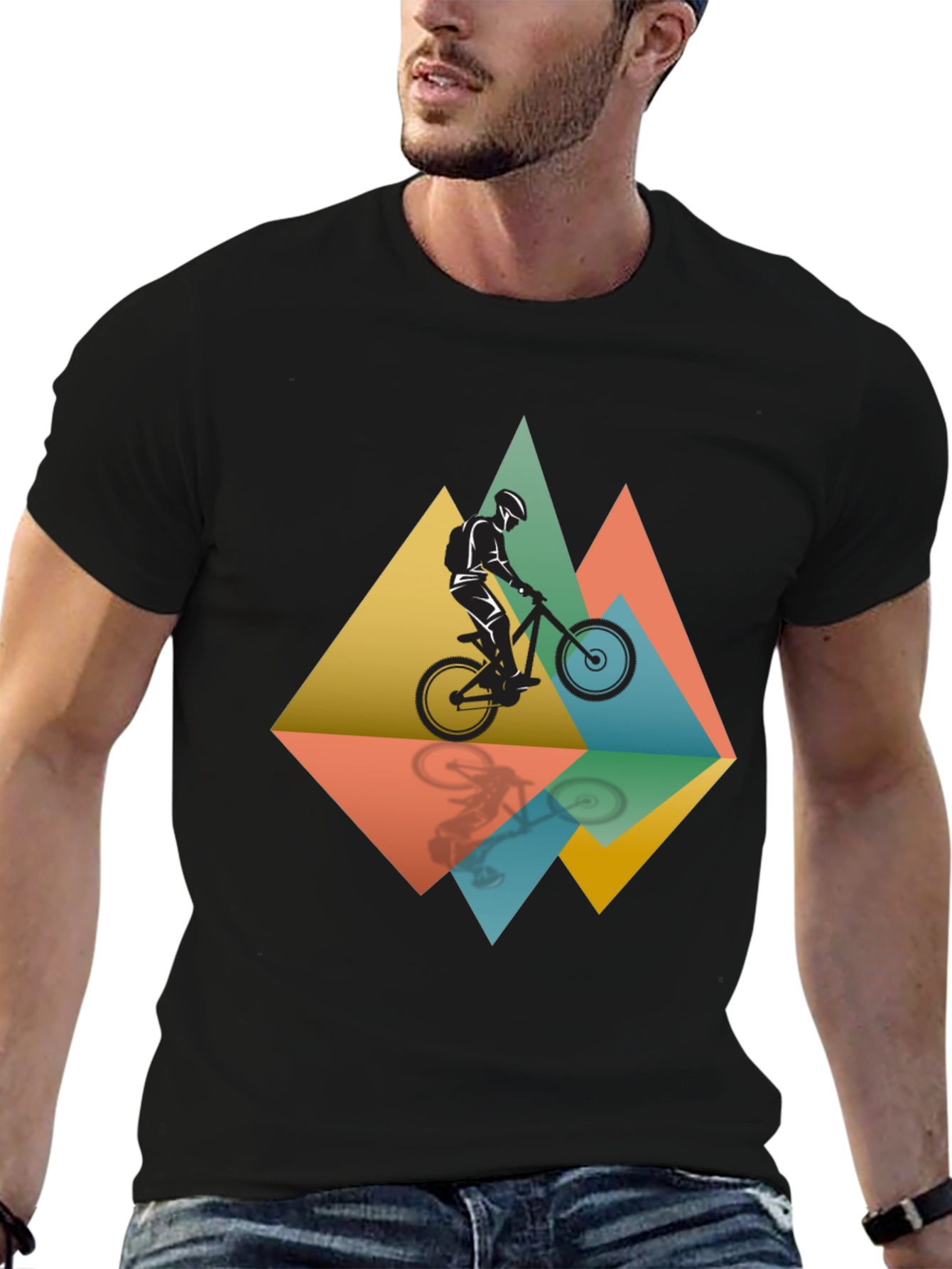 Mountain Biker Graphic Tee
