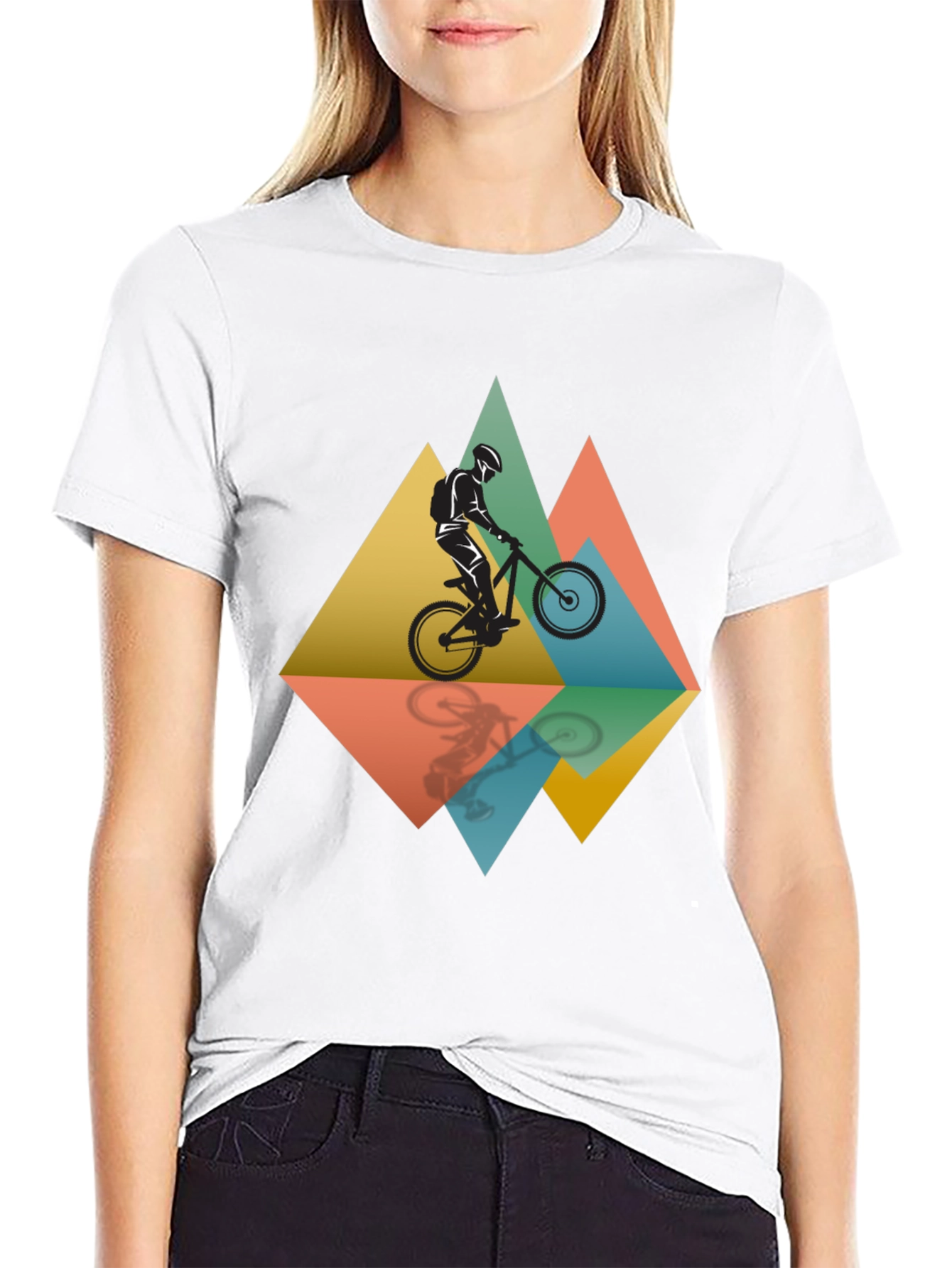 Mountain Biker Graphic Tee