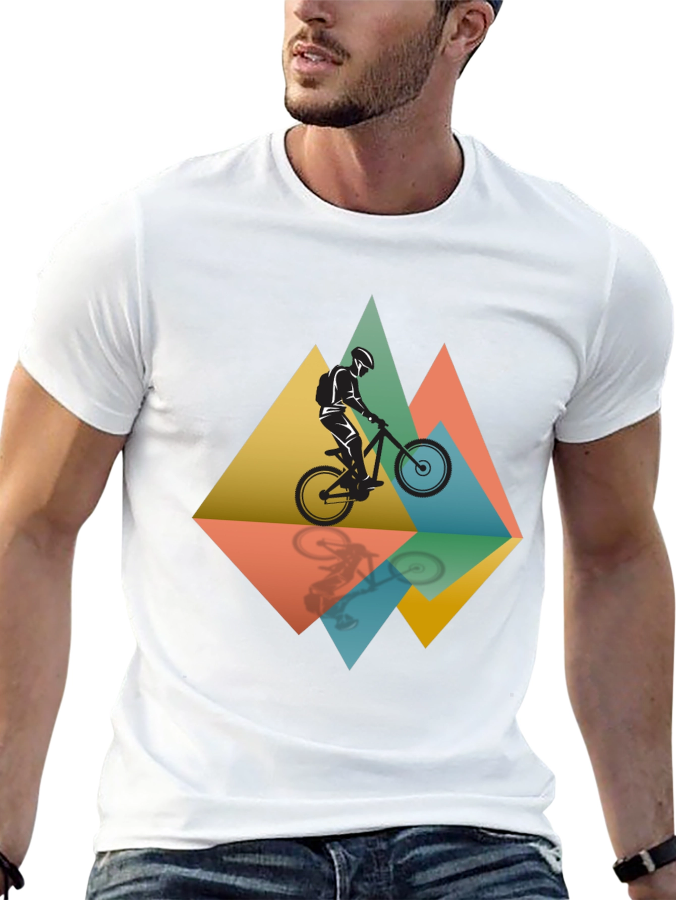 Mountain Biker Graphic Tee
