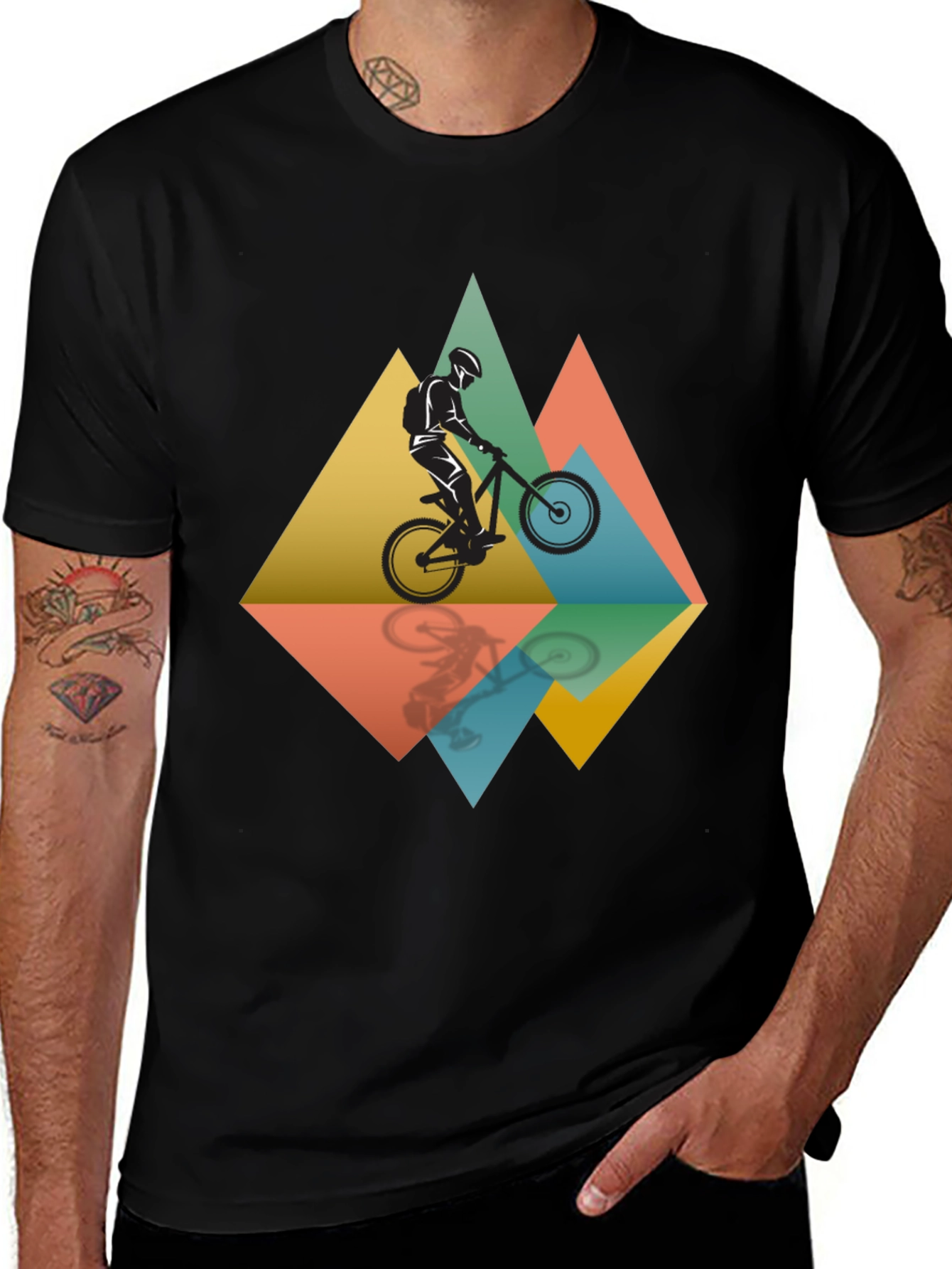 Mountain Biker Graphic Tee