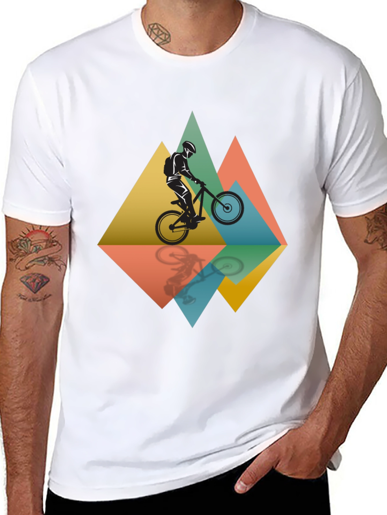 Mountain Biker Graphic Tee