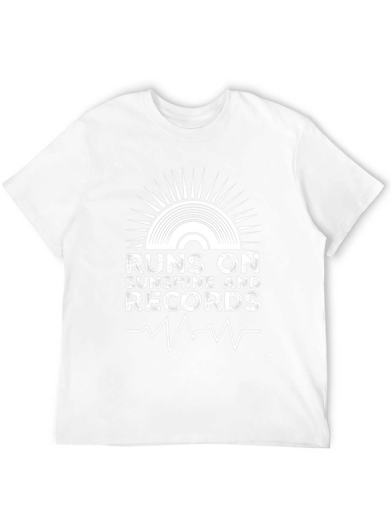 Runs on Sunshine and Records T-Shirt