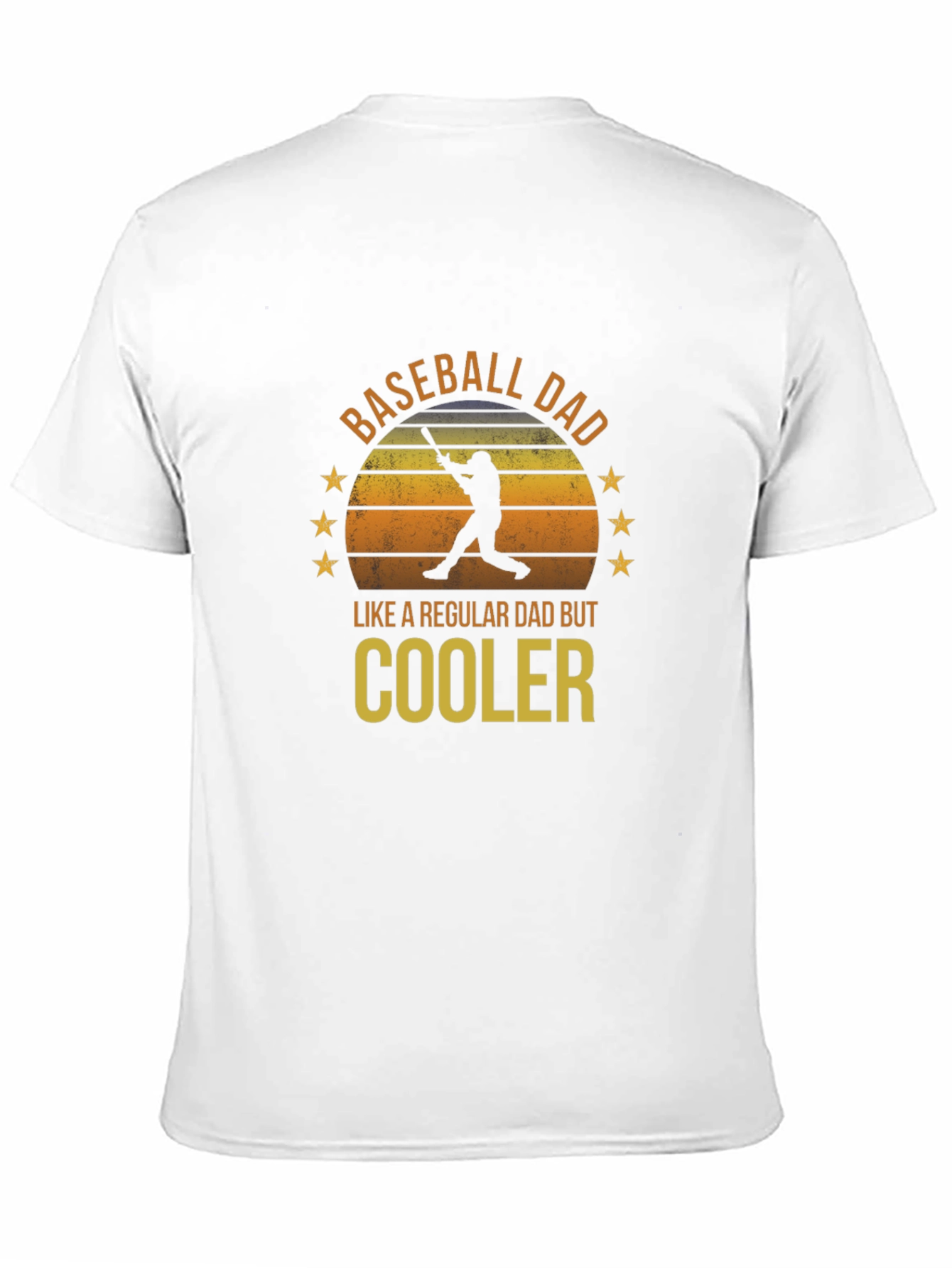 Baseball Dad T-Shirt - Cooler Than Regular Dads!