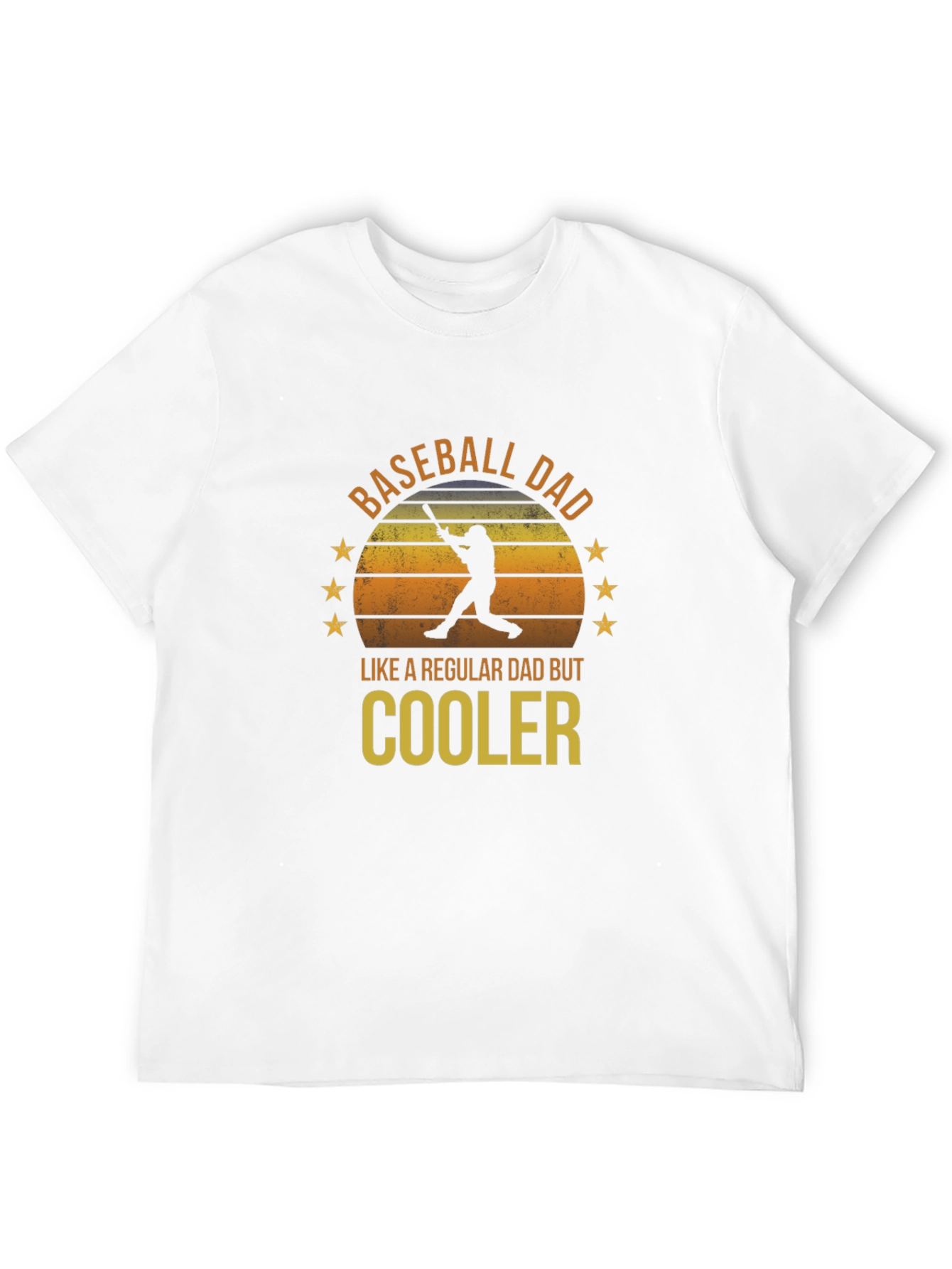 Baseball Dad T-Shirt - Cooler Than Regular Dads!