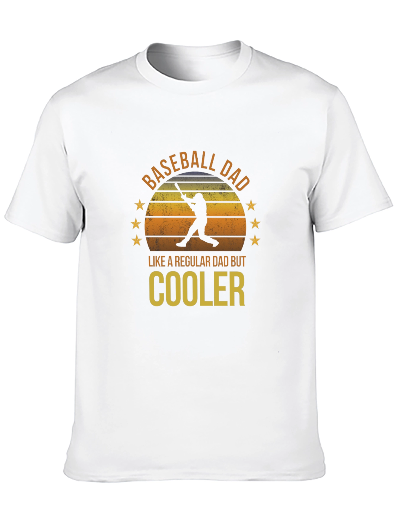 Baseball Dad T-Shirt - Cooler Than Regular Dads!