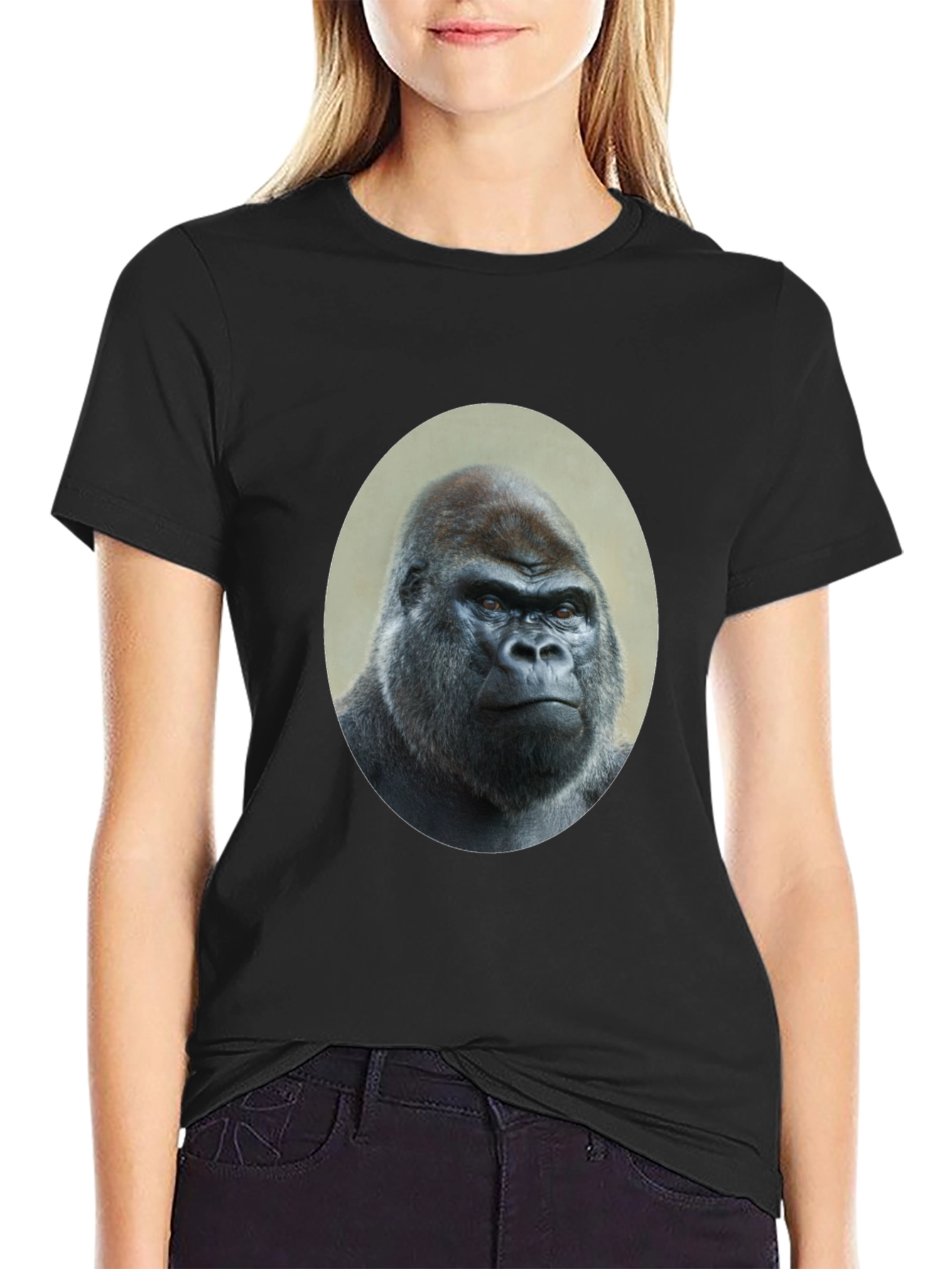 Gorilla Graphic Tee - Bold Animal Print Shirt