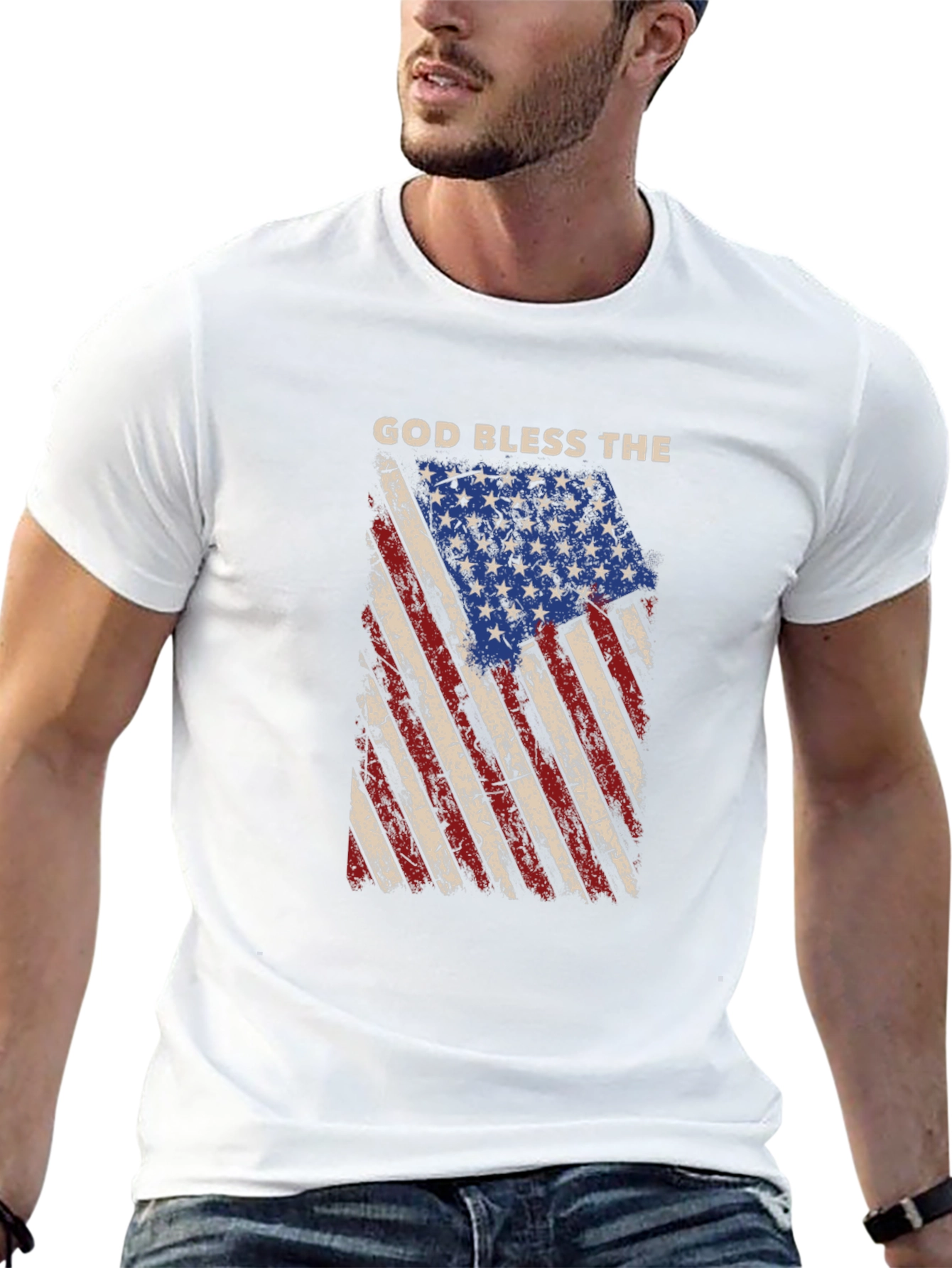 God Bless The USA Patriotic T-Shirt