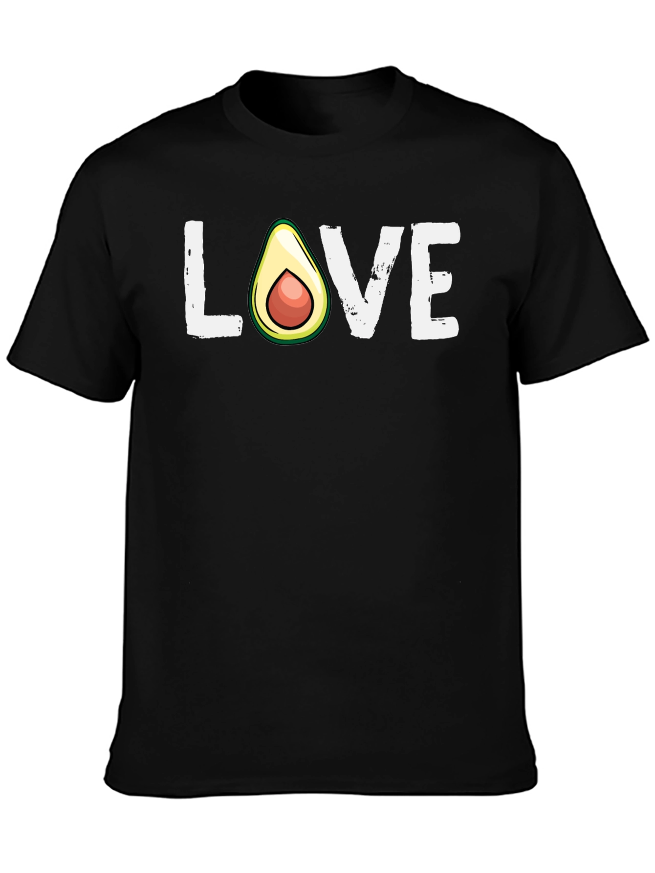 Avocado Love Graphic Tee - Trendy Unisex T-Shirt