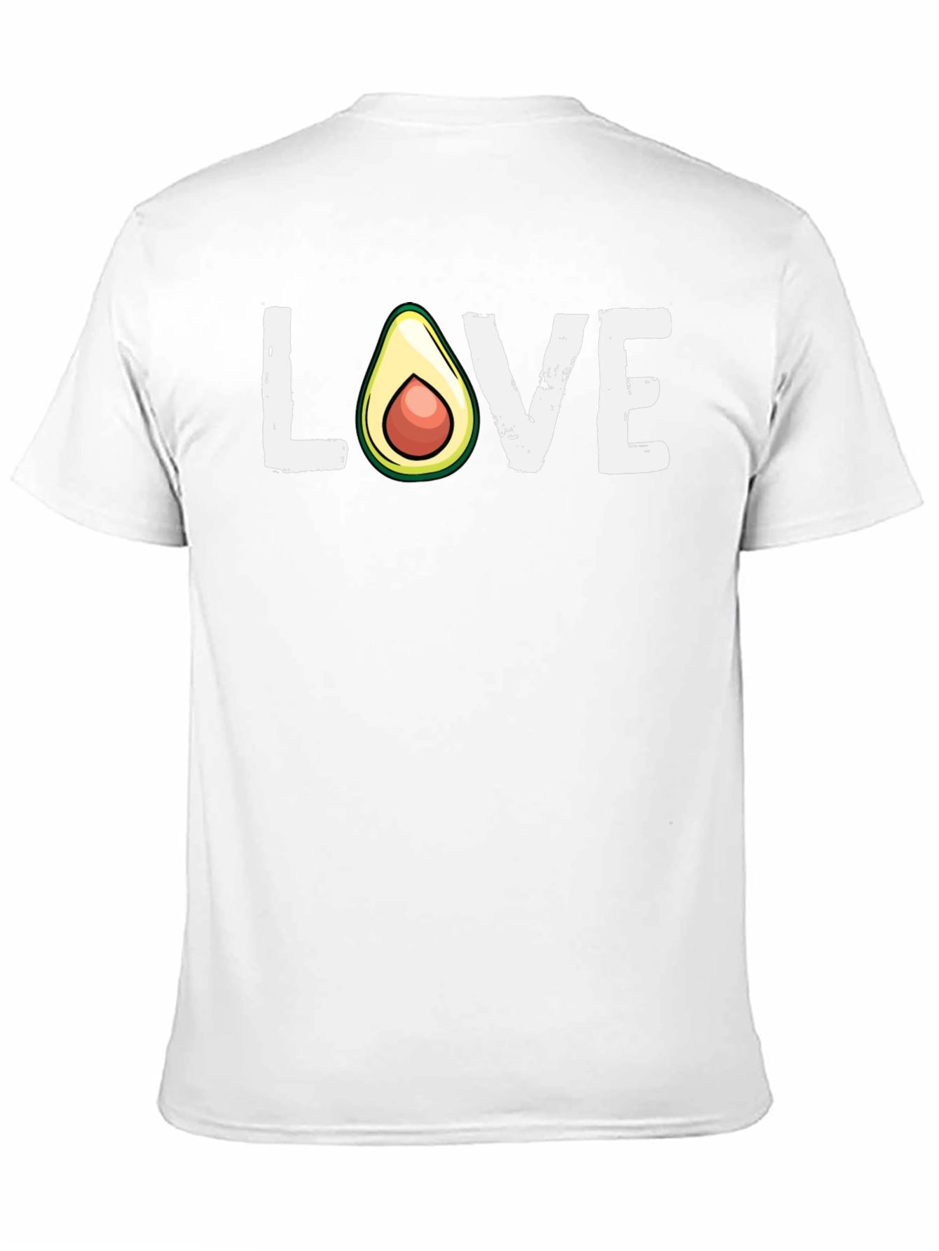 Avocado Love Graphic Tee - Trendy Unisex T-Shirt
