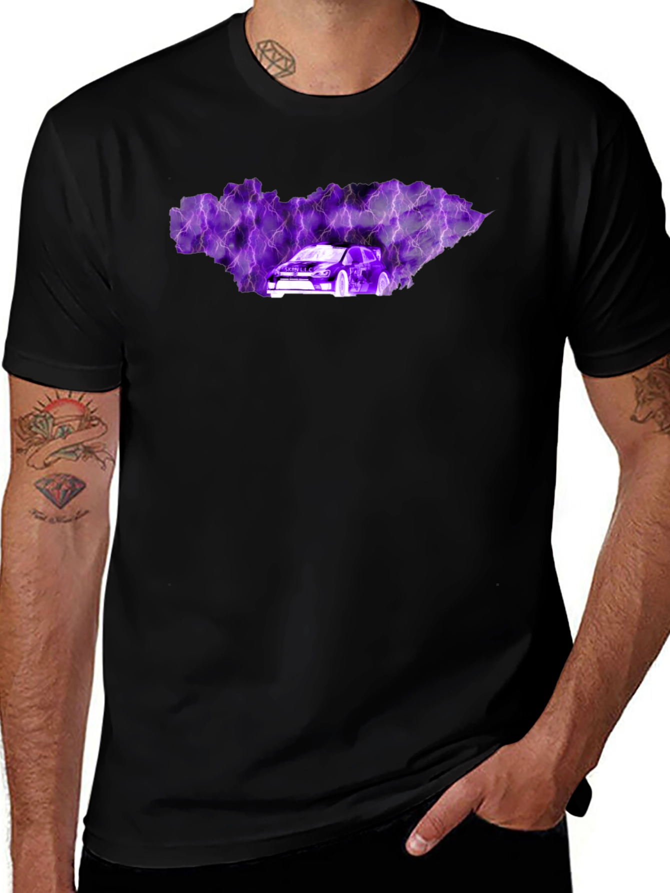 Electric Ride Black T-Shirt