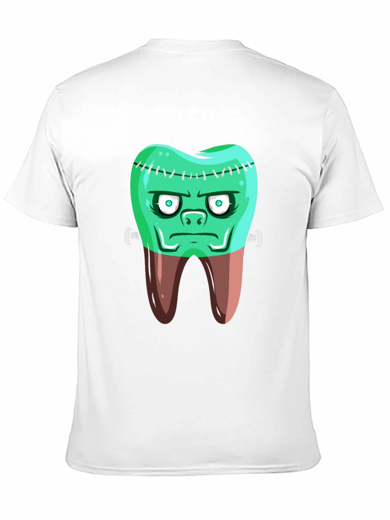 Frankenstein Tooth Graphic T-Shirt