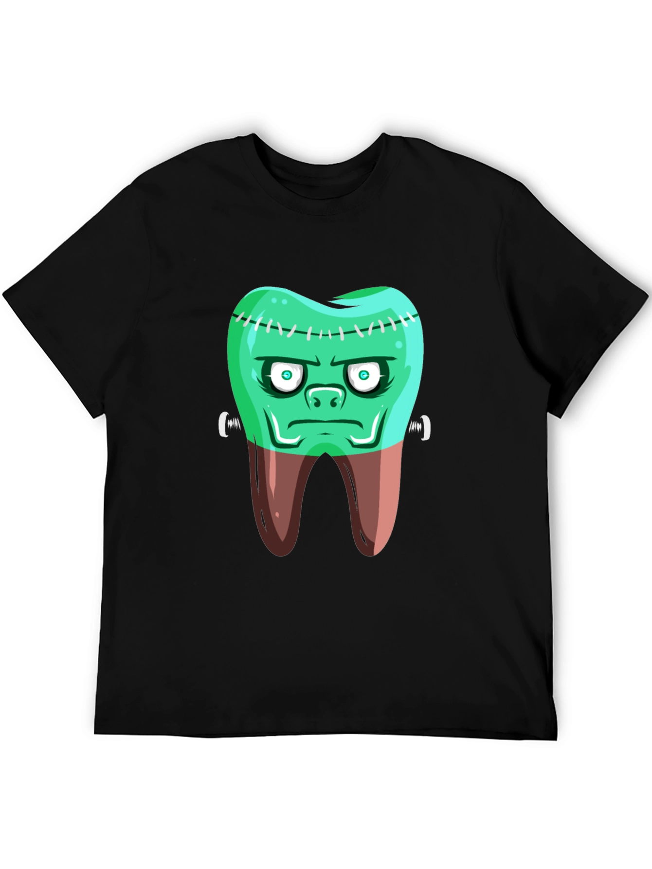 Frankenstein Tooth Graphic T-Shirt