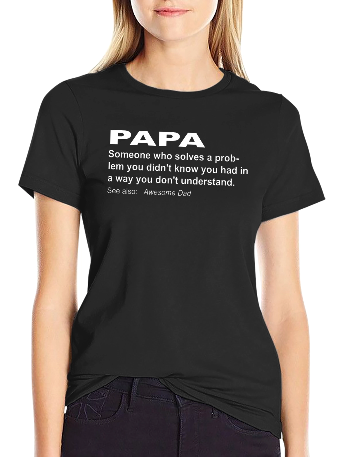 Papa Definition T-Shirt - Awesome Dad Gift