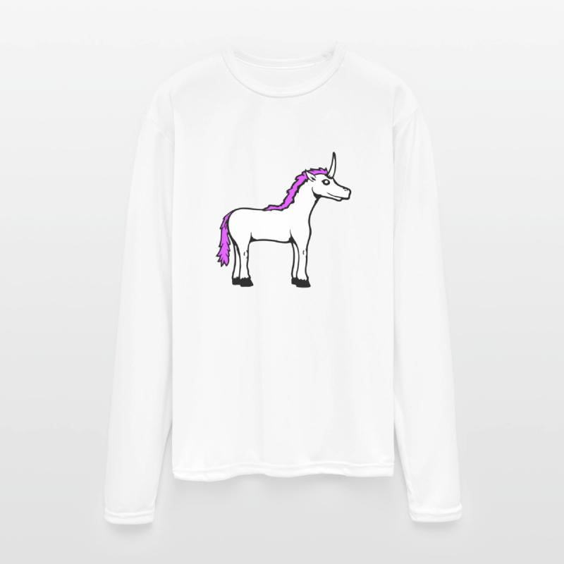 Unicorn Pink Cute Pretty Friendly Cartoon Horse