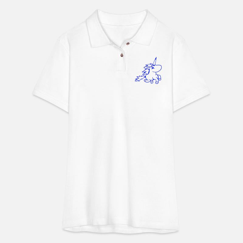 Unicorn rides fast gallop cute cartoon horse cool