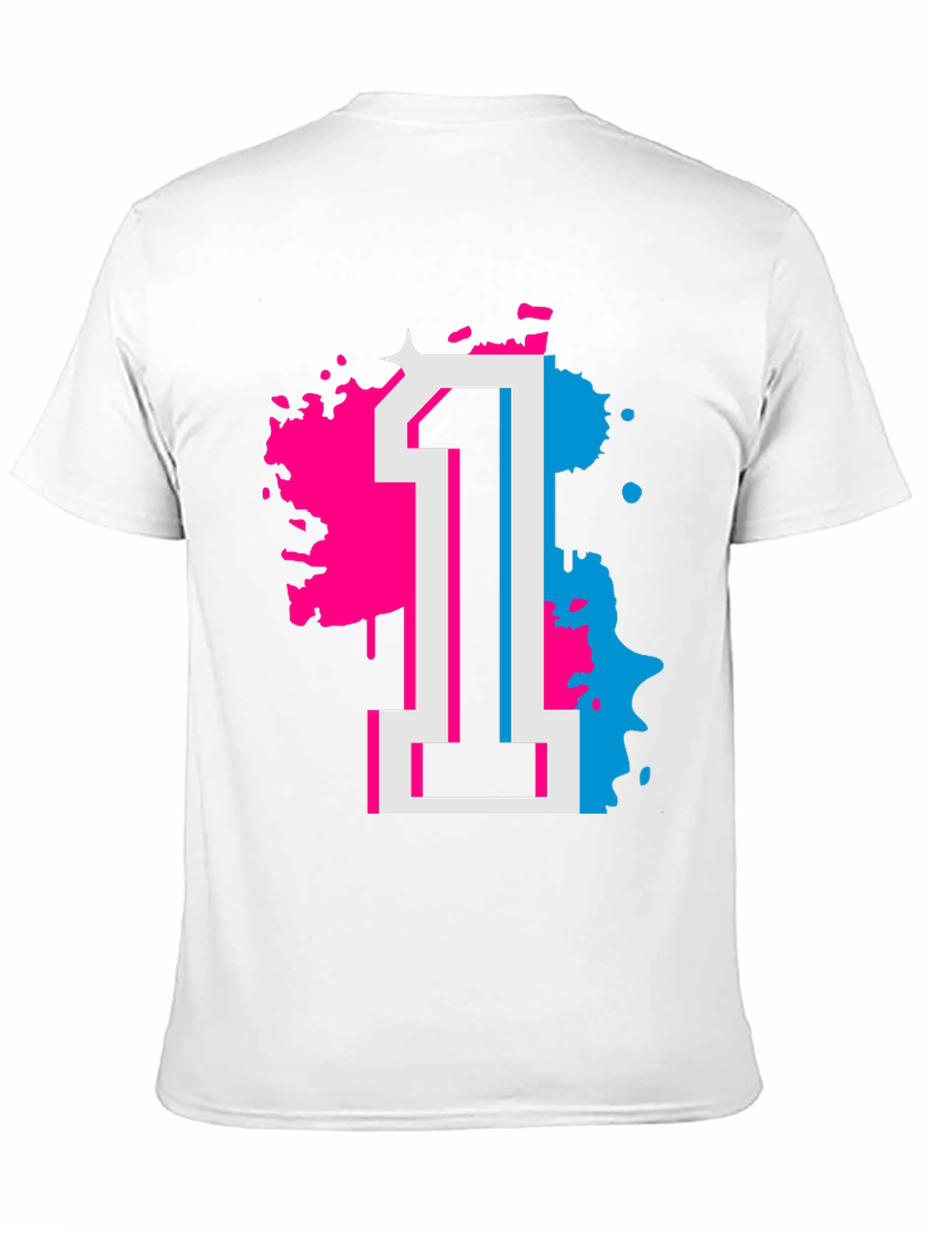 Number 1 Graphic Tee - Retro Style Shirt
