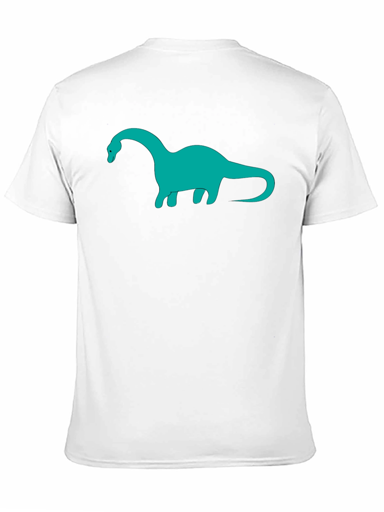 Dinosaur Graphic Tee - Black Cotton Blend
