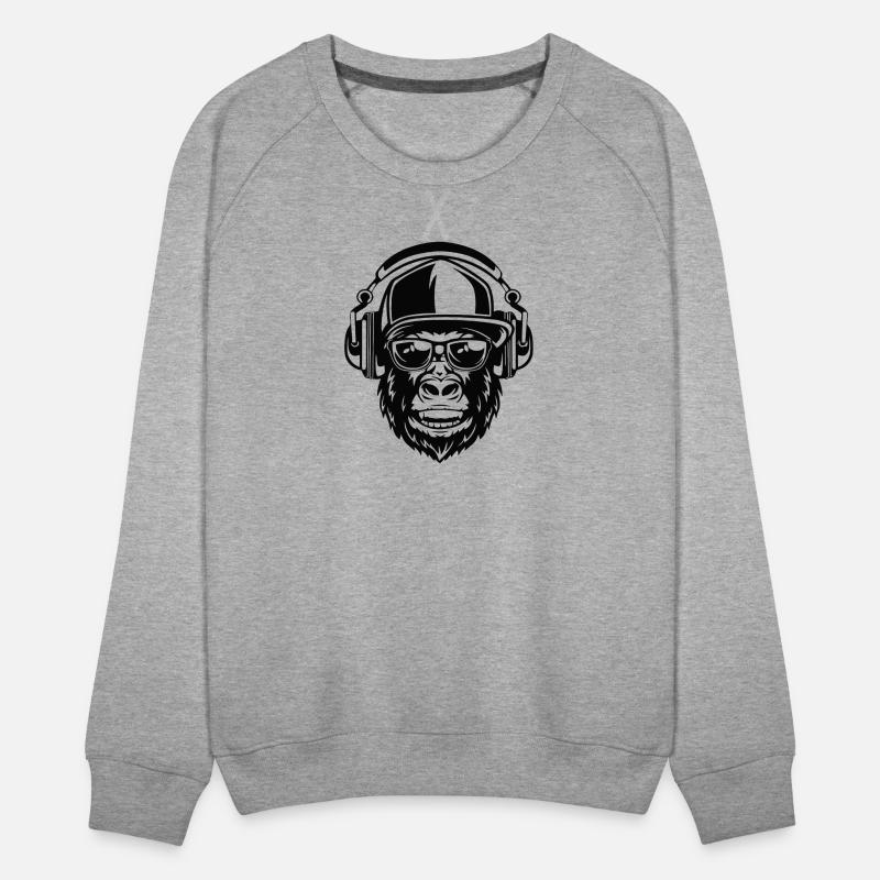 Urban Gorilla with Headphones