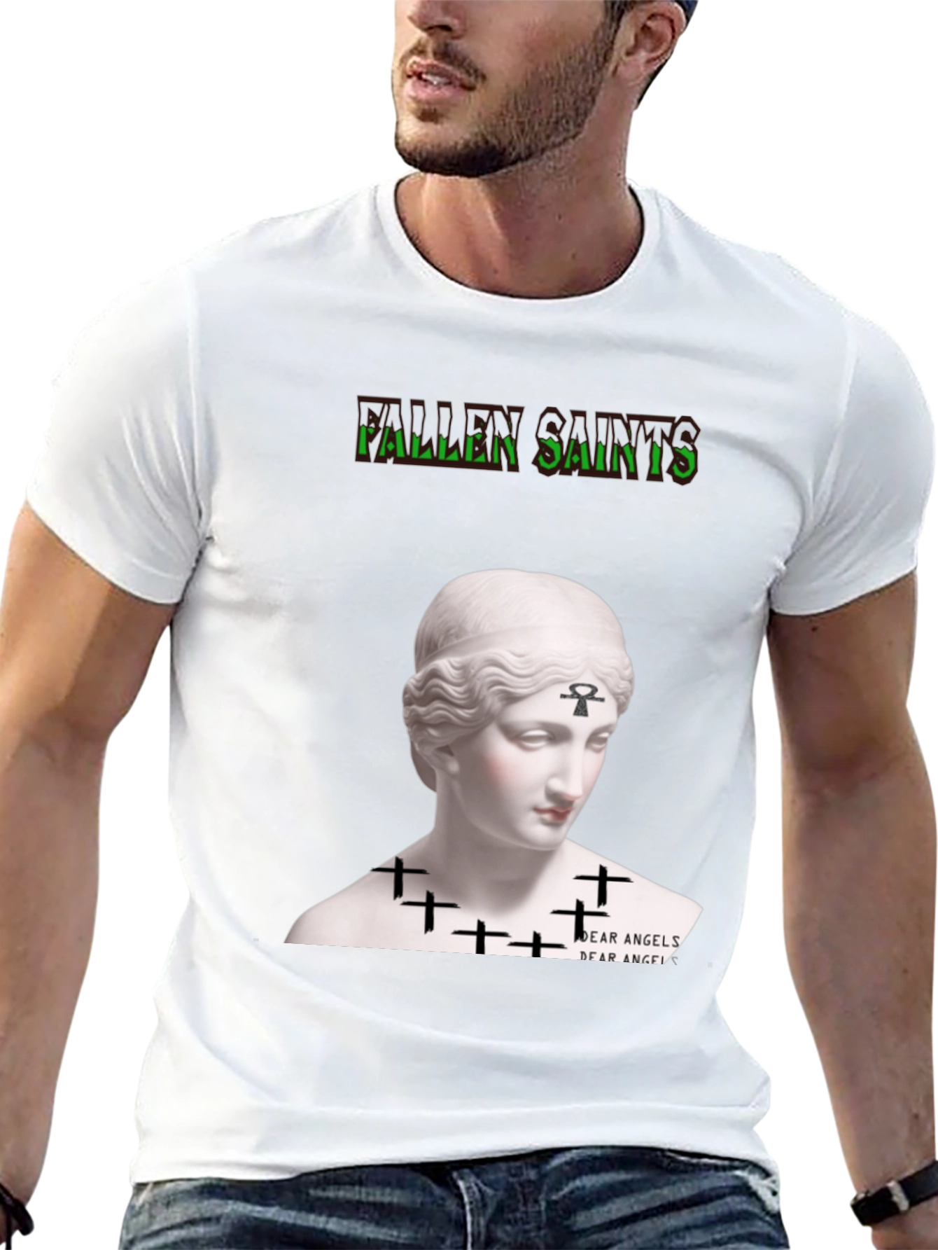 Fallen Saints Graphic T-Shirt - Trendy Streetwear