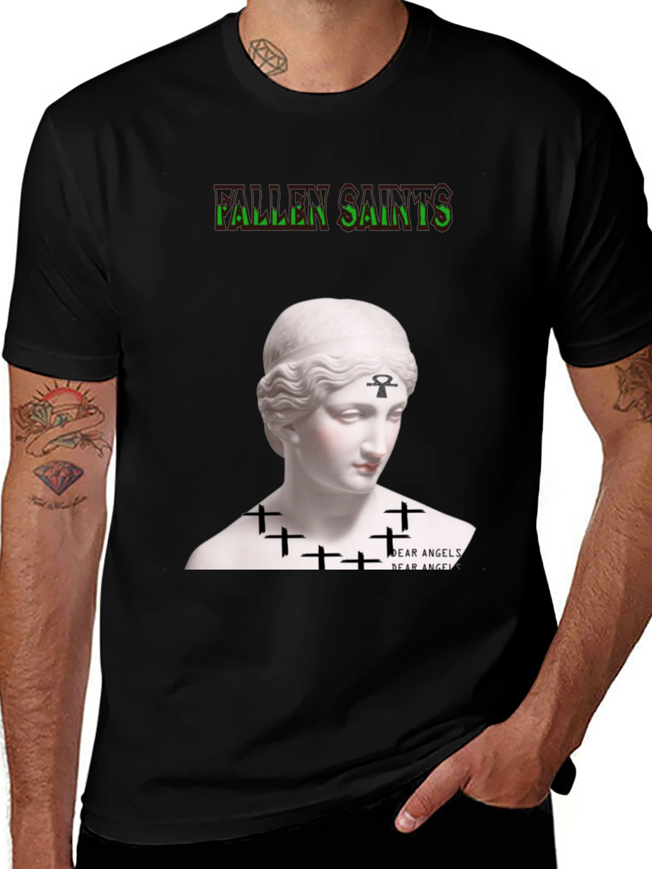 Fallen Saints Graphic T-Shirt - Trendy Streetwear
