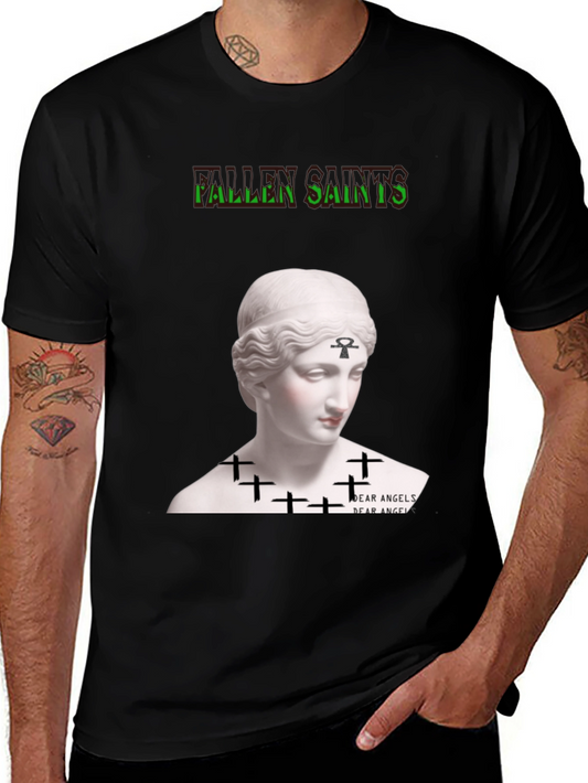 Fallen Saints Graphic T-Shirt - Trendy Streetwear