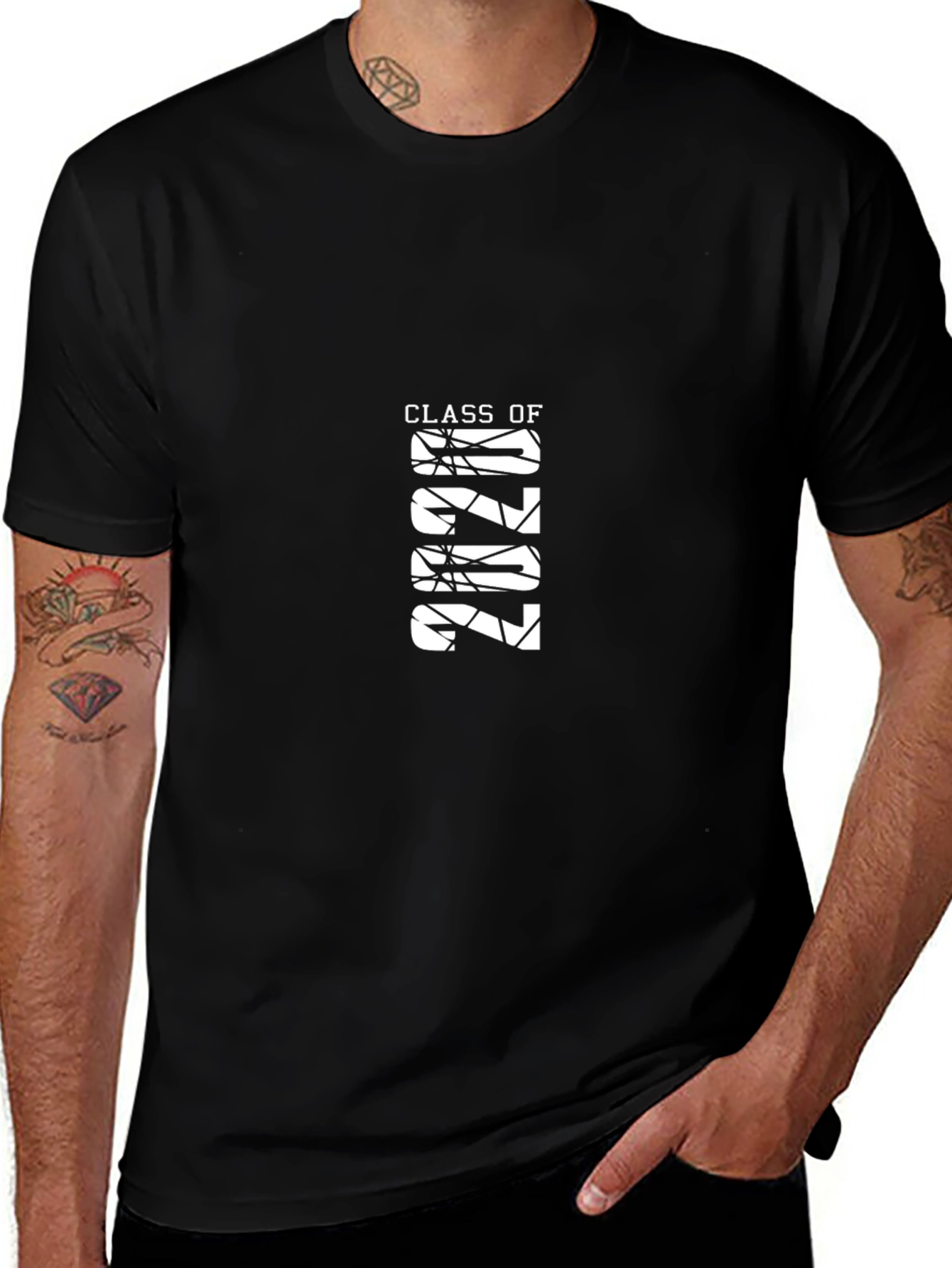 Class of 2020 Graphic Black T-Shirt