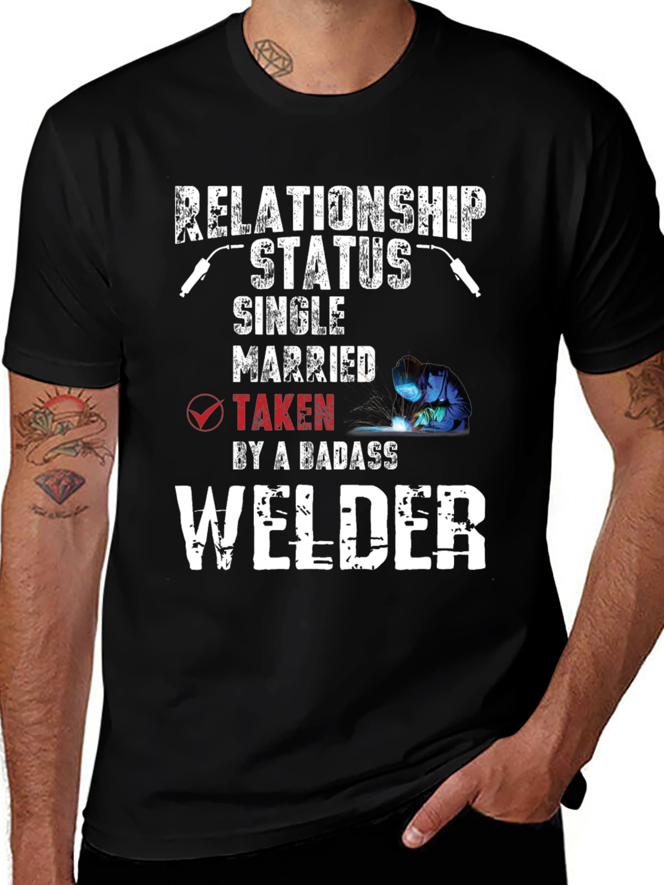 Relationship Status Welder T-Shirt